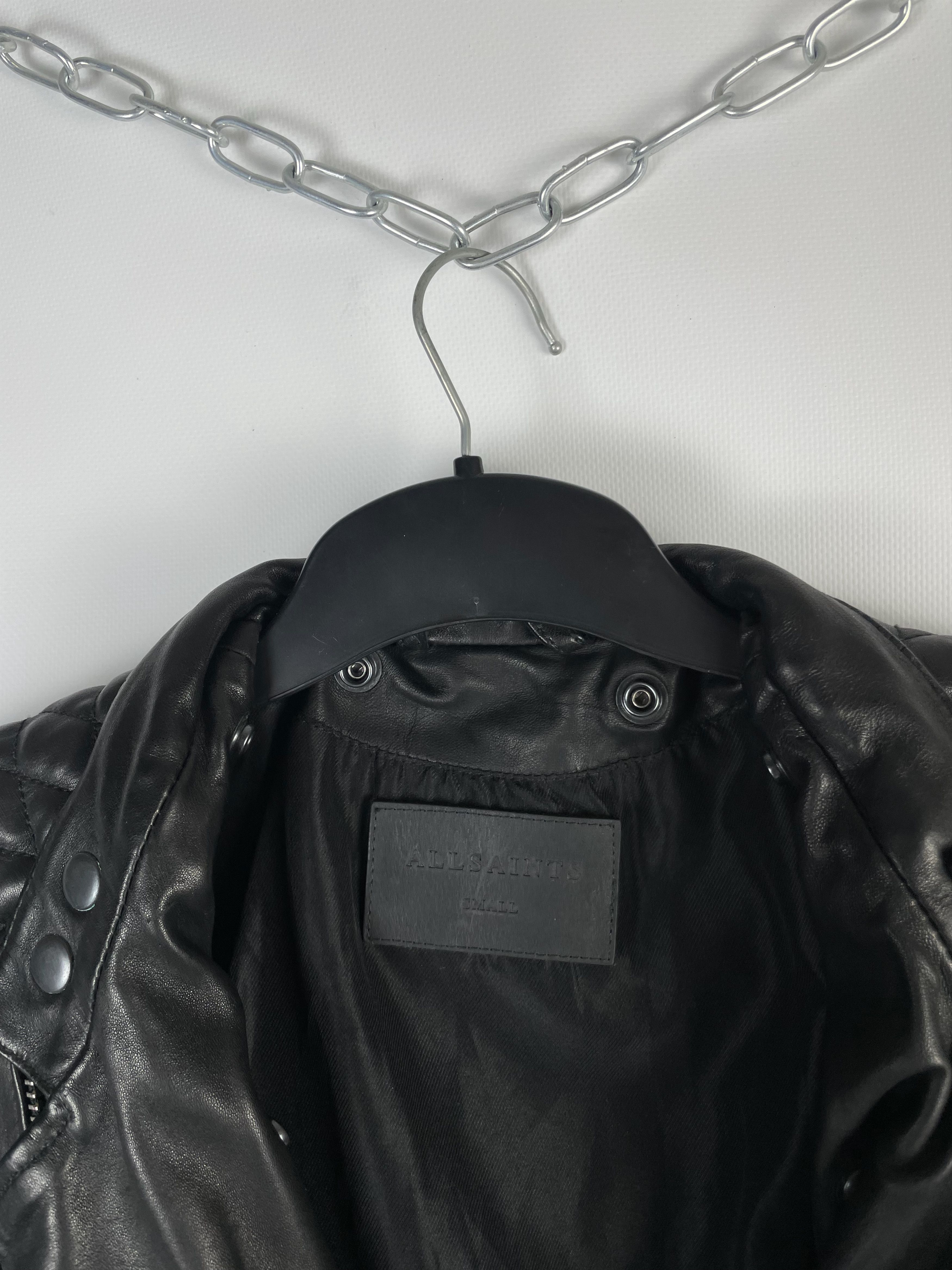 Allsaints AllSaints Leather Jacket Size US S / EU 44-46 / 1 - 4 Thumbnail
