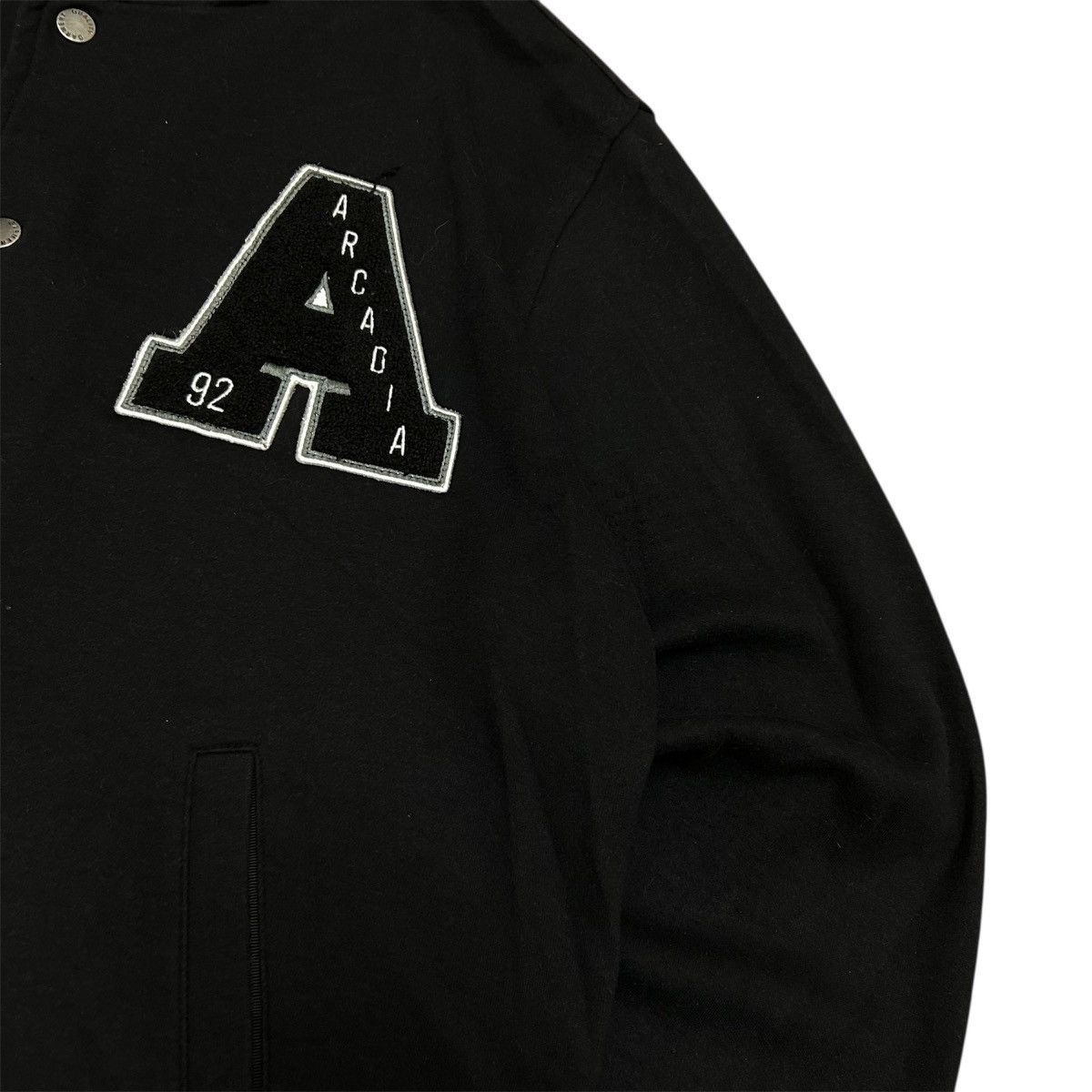 Japanese Brand Japanese Ills Arcadia 92" Varsity Full Zip Sweatshirt Size US L / EU 52-54 / 3 - 5 Thumbnail