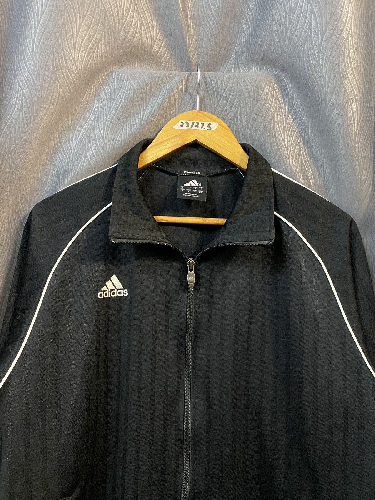 Adidas × Vintage ADIDAS TRACKTOP BLACK MEDIUM Size US M / EU 48-50 / 2 - 2 Thumbnail