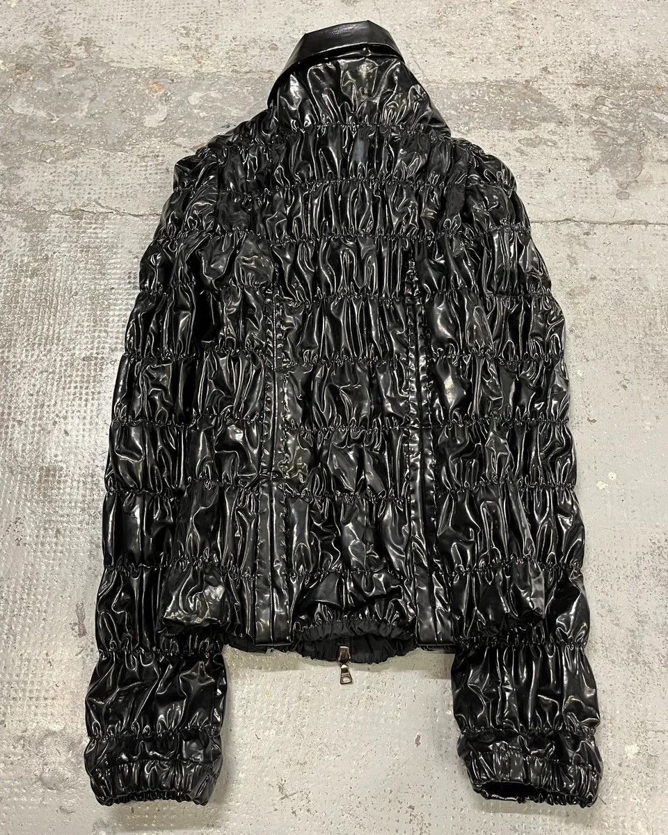 Prada SS2007 Prada Black Reflectible Puffer Jacket Size S / US 4 / IT 40 - 7 Thumbnail