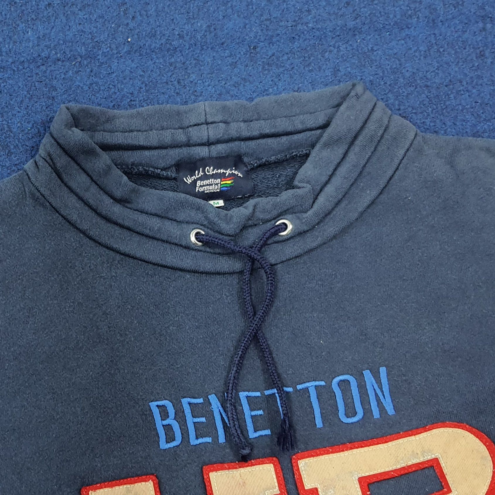 Benetton Vintage Benetton Formula 1 Racing Team Sweatshirt C269N22 Size US M / EU 48-50 / 2 - 5 Thumbnail