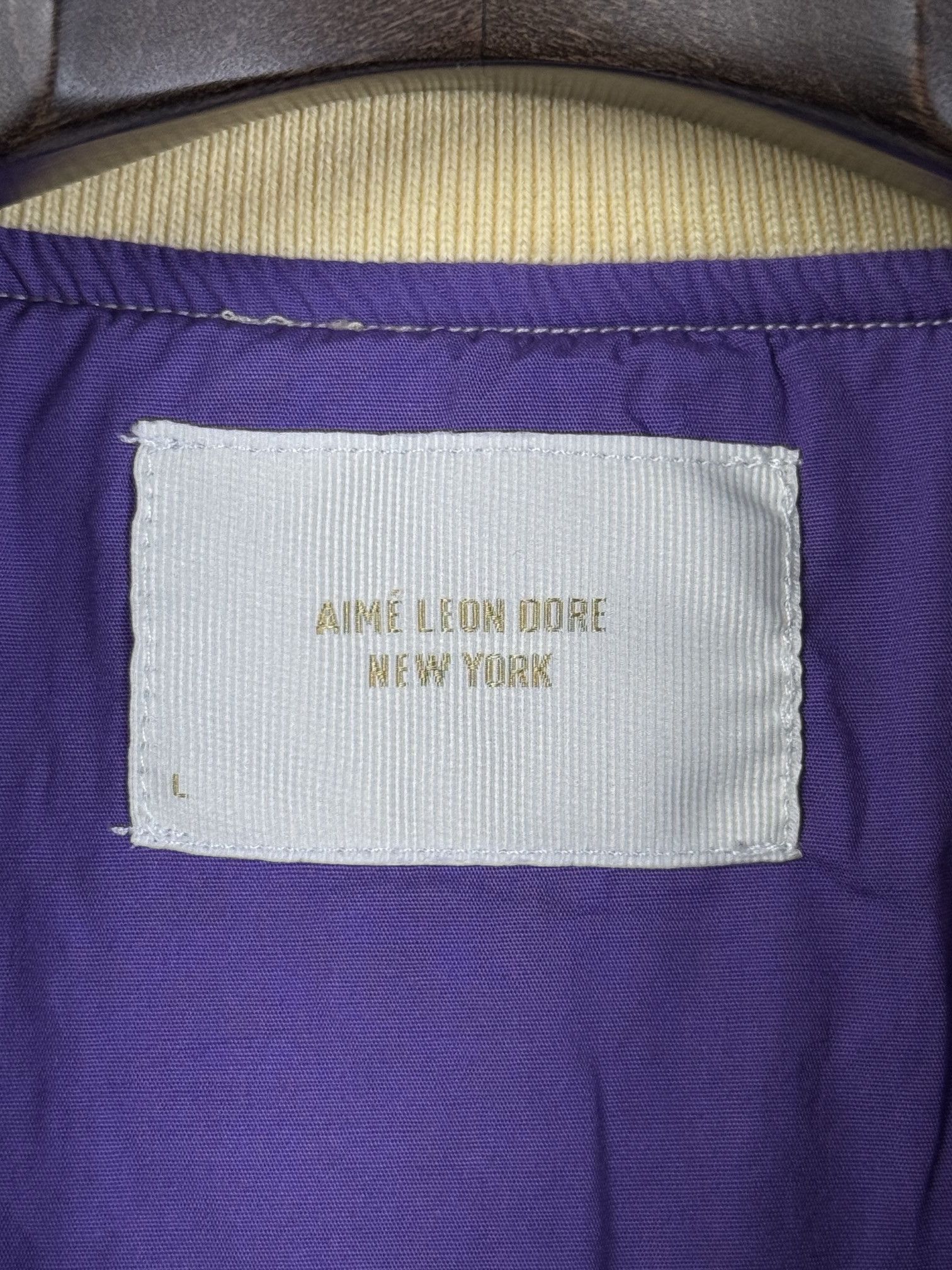 Aime Leon Dore SS19 Aimé Leon Dore Logo Quarter Zip Popover Jacket Size US L / EU 52-54 / 3 - 3 Thumbnail