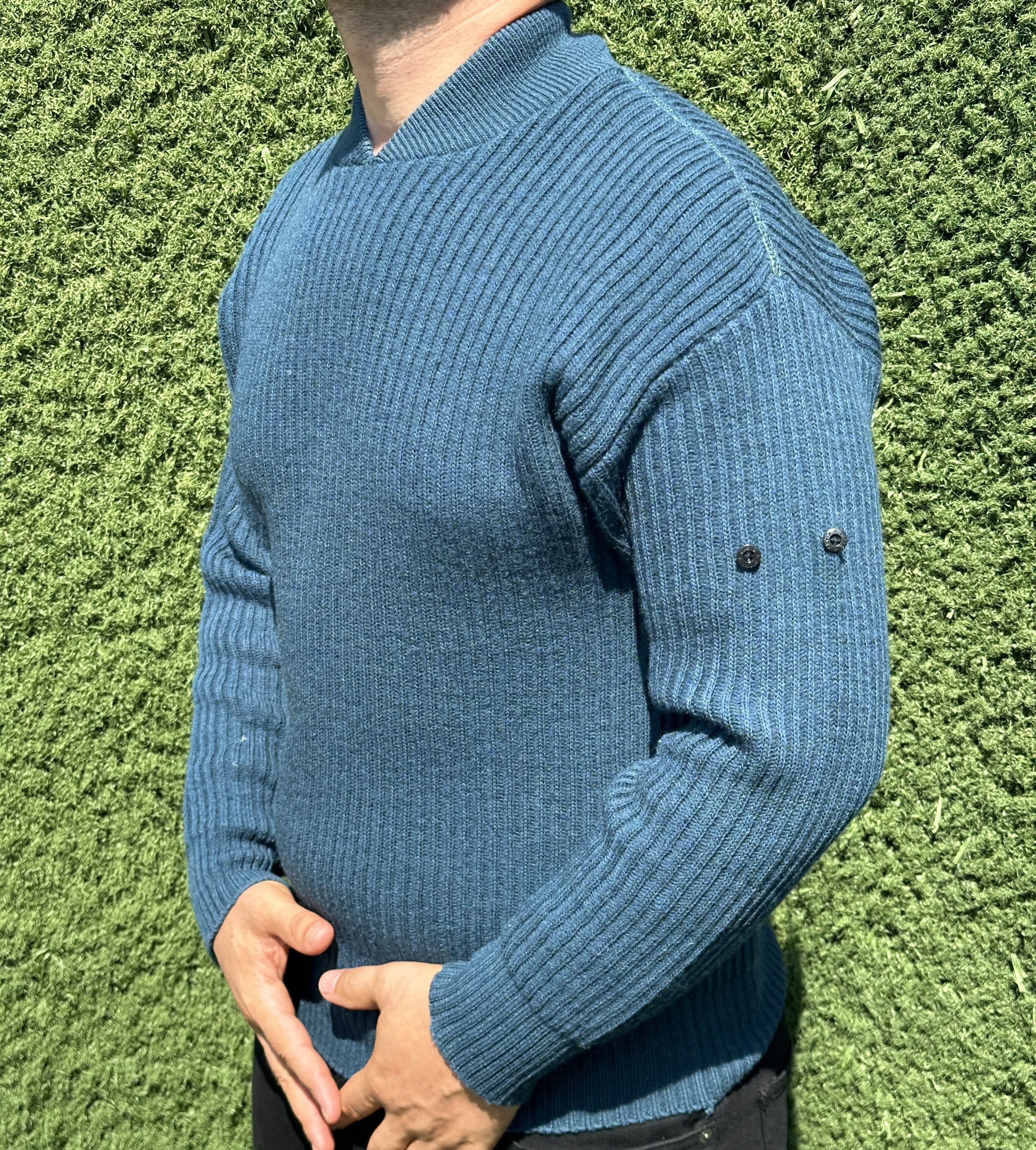Stone Island Archive 1987 Stone Island Marina Knit Light Pullover Size M Size US M / EU 48-50 / 2 - 9 Thumbnail