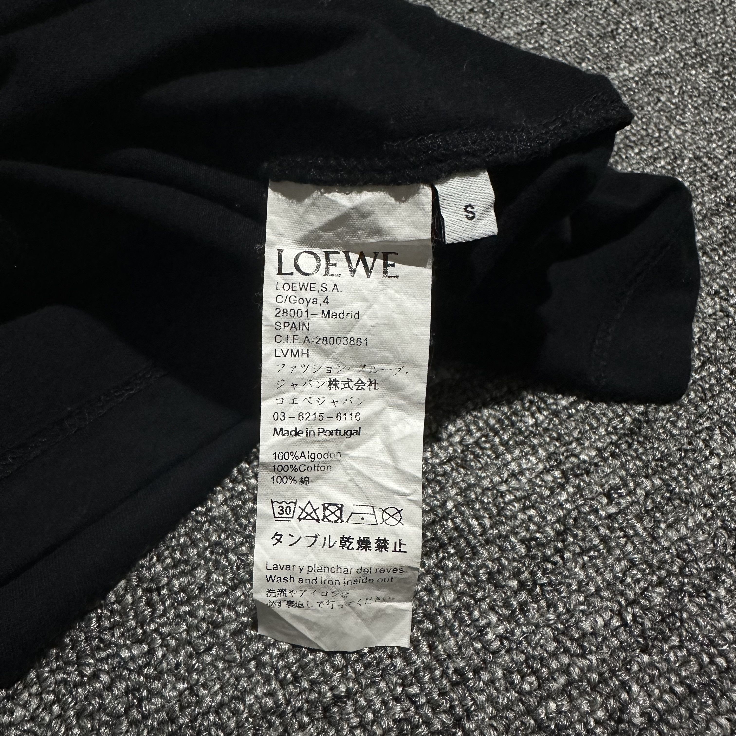 Loewe Loewe Anagram Tee Size US S / EU 44-46 / 1 - 4 Thumbnail