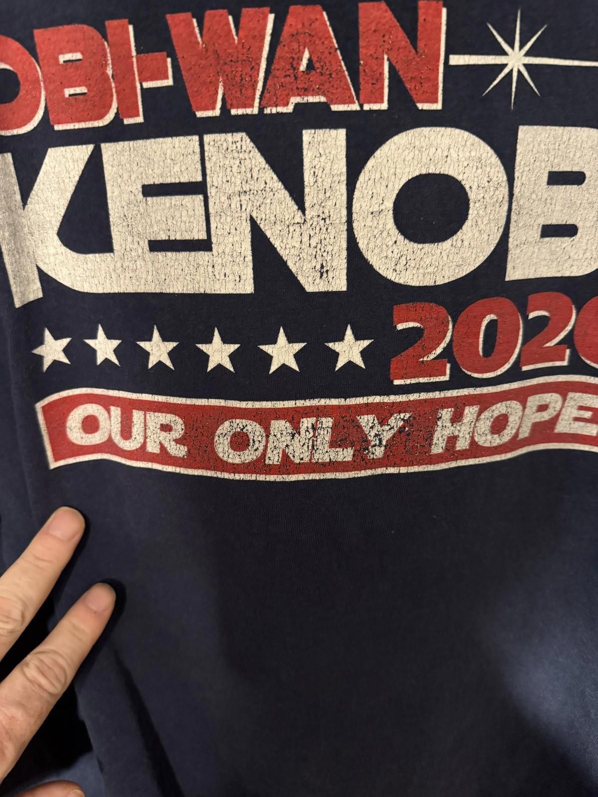 Star Wars Star Wars Obi-Wan Kenobi T Shirt Men's Size L Blue Size US L / EU 52-54 / 3 - 3 Thumbnail
