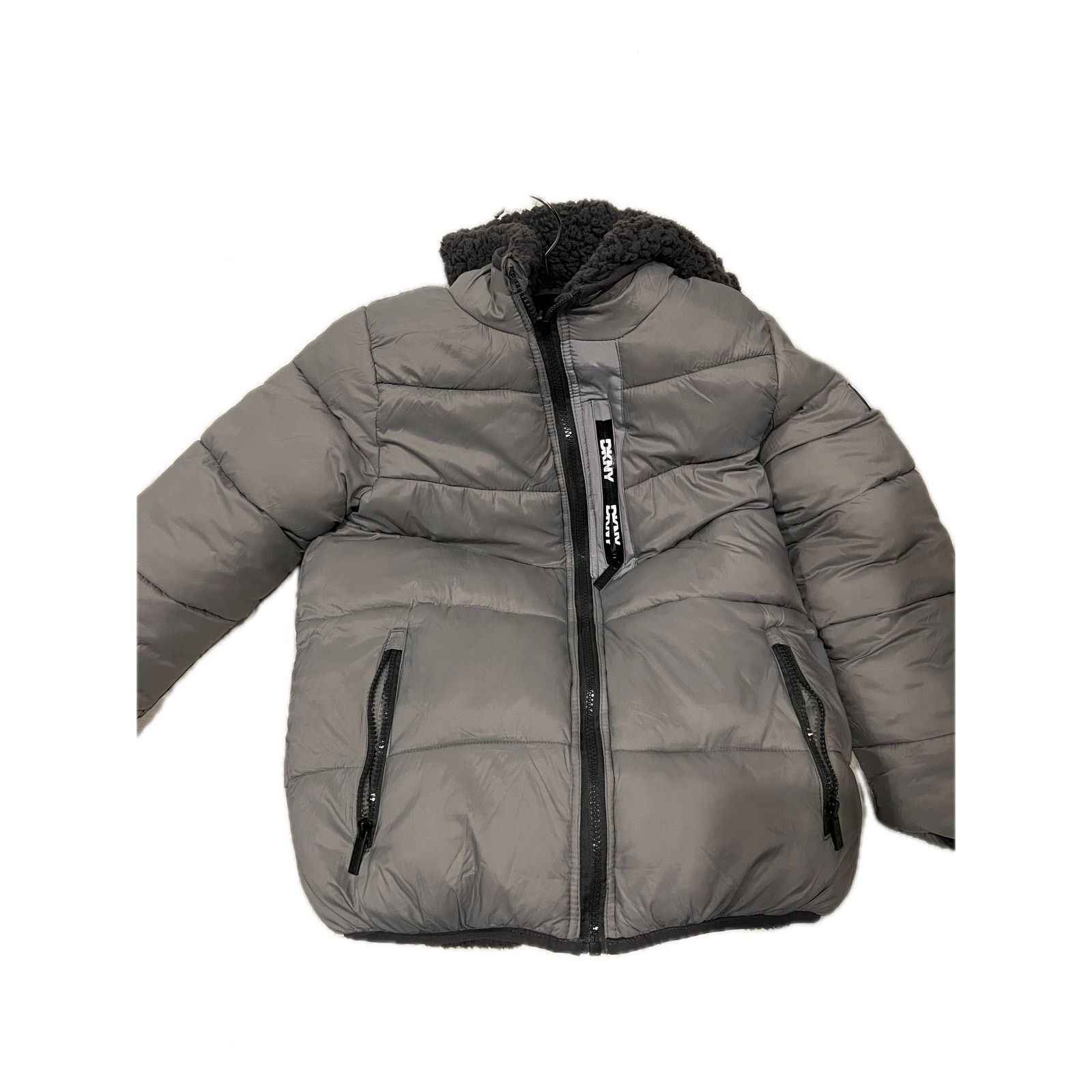 DKNY DKNY Insulated Sherpa Puffy Jacket Womans S Size S / US 4 / IT 40 - 1 Thumbnail