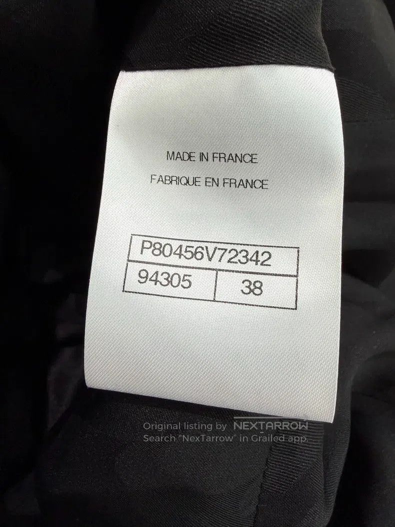 Chanel Chanel Black tassel wool vest skirt Size XS / US 0-2 / IT 36-38 - 5 Thumbnail