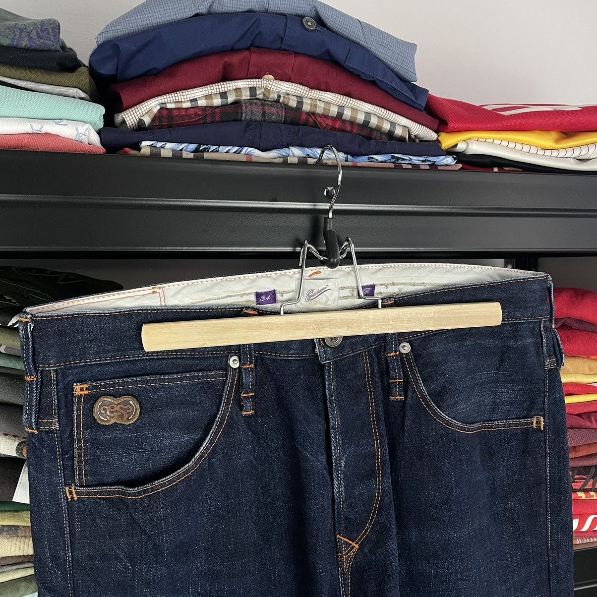 Japanese Brand Garbstore Brand Selvedge denim Made in Japan Avent garde Size US 34 / EU 50 - 4 Thumbnail