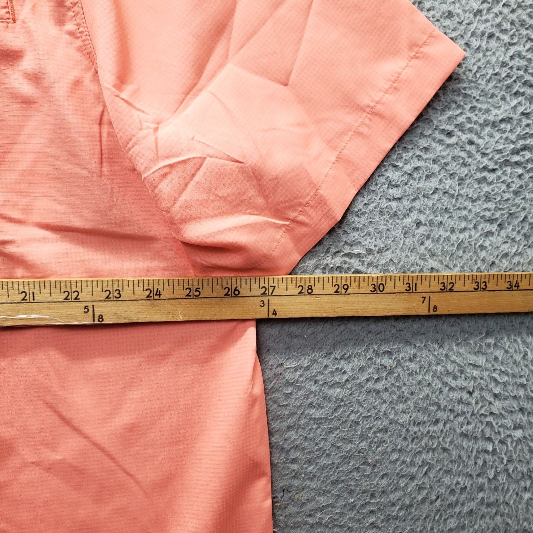 Eddie Bauer Eddie Bauer Mens Salmon Fishing Shirt XXL Woven Tech Button-Up Short Sleeve Casual Outdoor EMT4970S(74J) Size US XXL / EU 58 / 5 - 3 Thumbnail