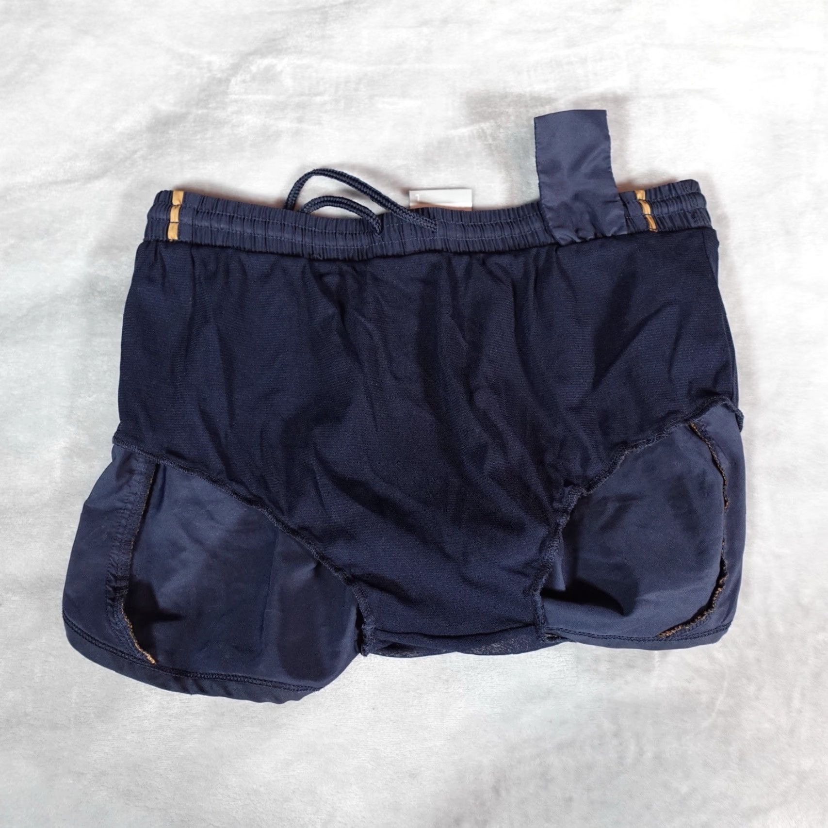Vintage ISC Geelong Cats AFL Australia Rugby Performance Shorts Womens Large 2” Drawstring Size 36" / US 14 / IT 50 - 4 Thumbnail