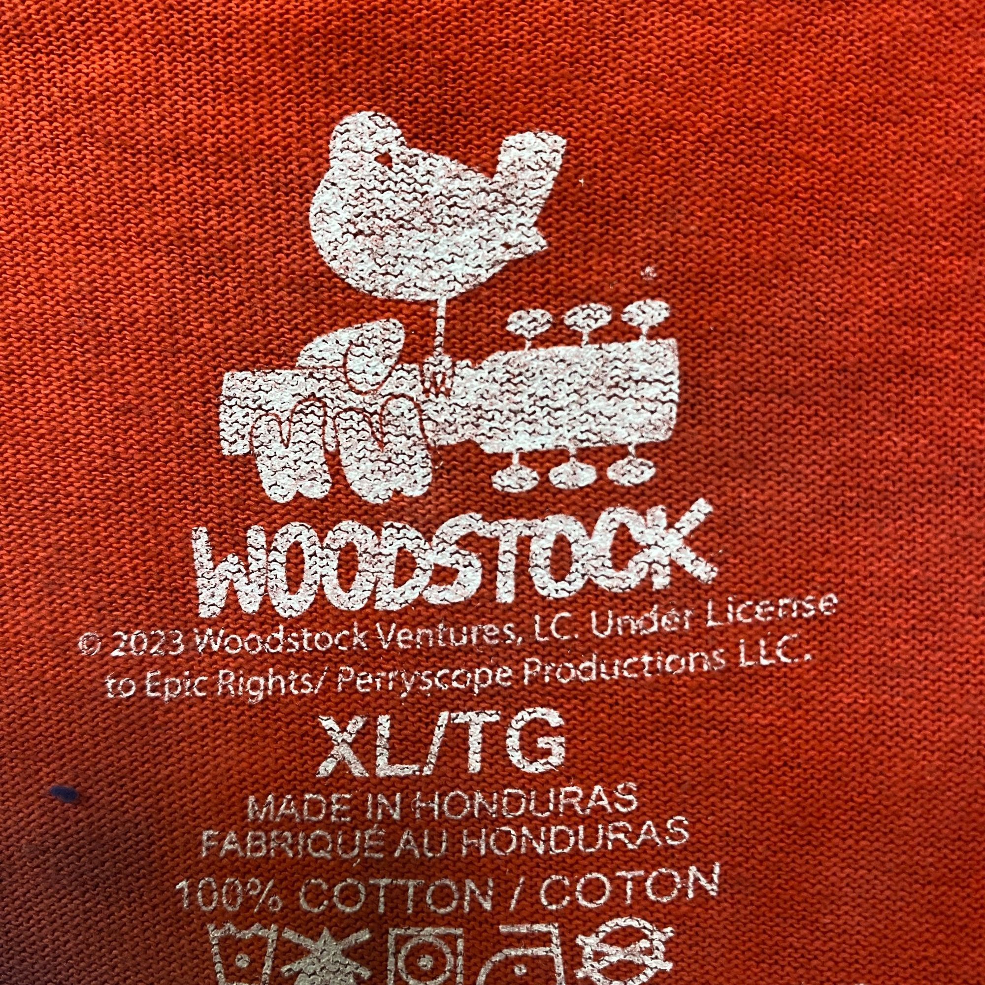 Band Tees Woodstock Peace Festival tie dye Tshirt size Extra Large Size US XL / EU 56 / 4 - 4 Thumbnail