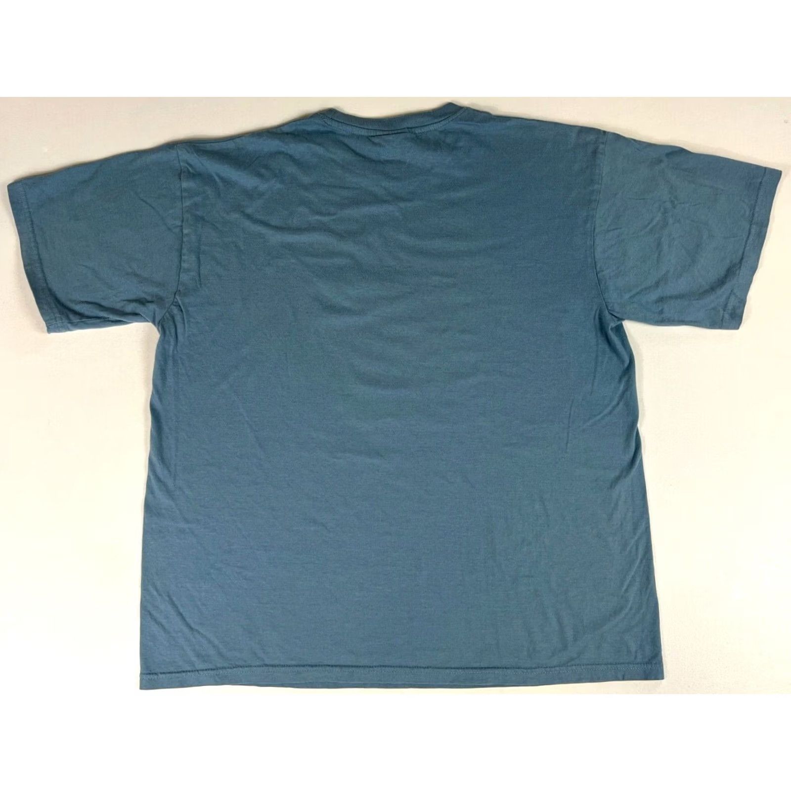 Vintage VINTAGE Fox Originals T-Shirt Amsterdam Red Light District Graphic Blue XS? (not allowed) Size US L / EU 52-54 / 3 - 2 Thumbnail