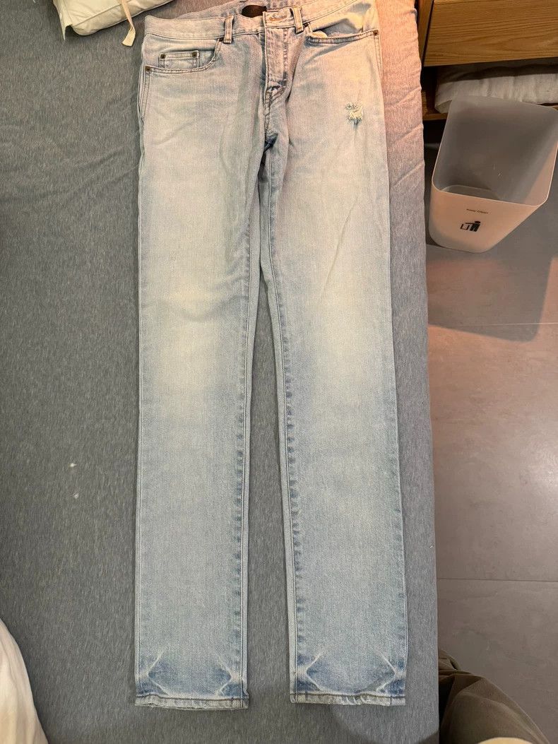 Saint Laurent Paris Saint Laurent Paris Light Jeans 2505-Nextarrow Size US 30 / EU 46 - 1 Thumbnail