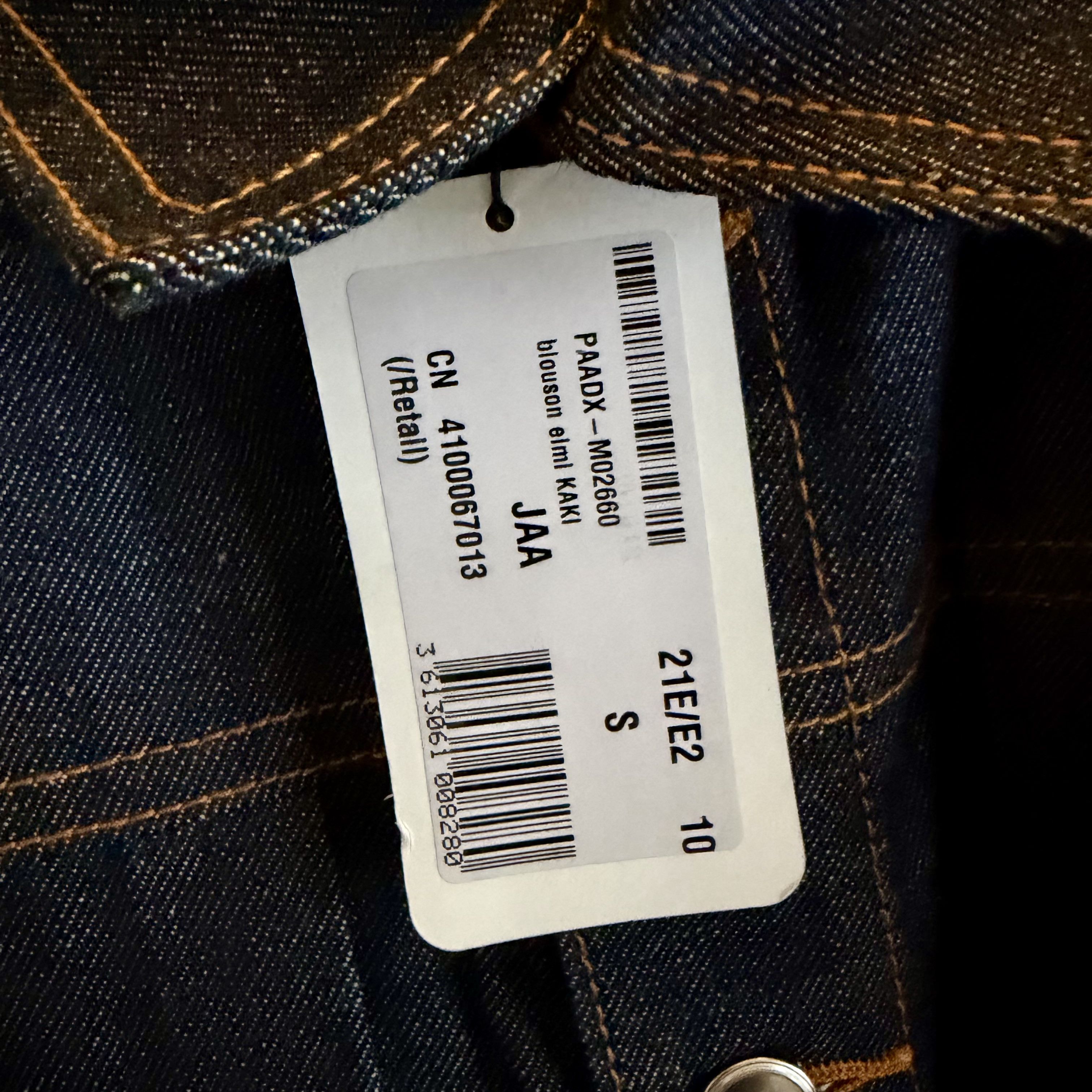 A.P.C. × Sacai APC x Sacai Eimi Denim Bomber Jacket Size US S / EU 44-46 / 1 - 10 Thumbnail