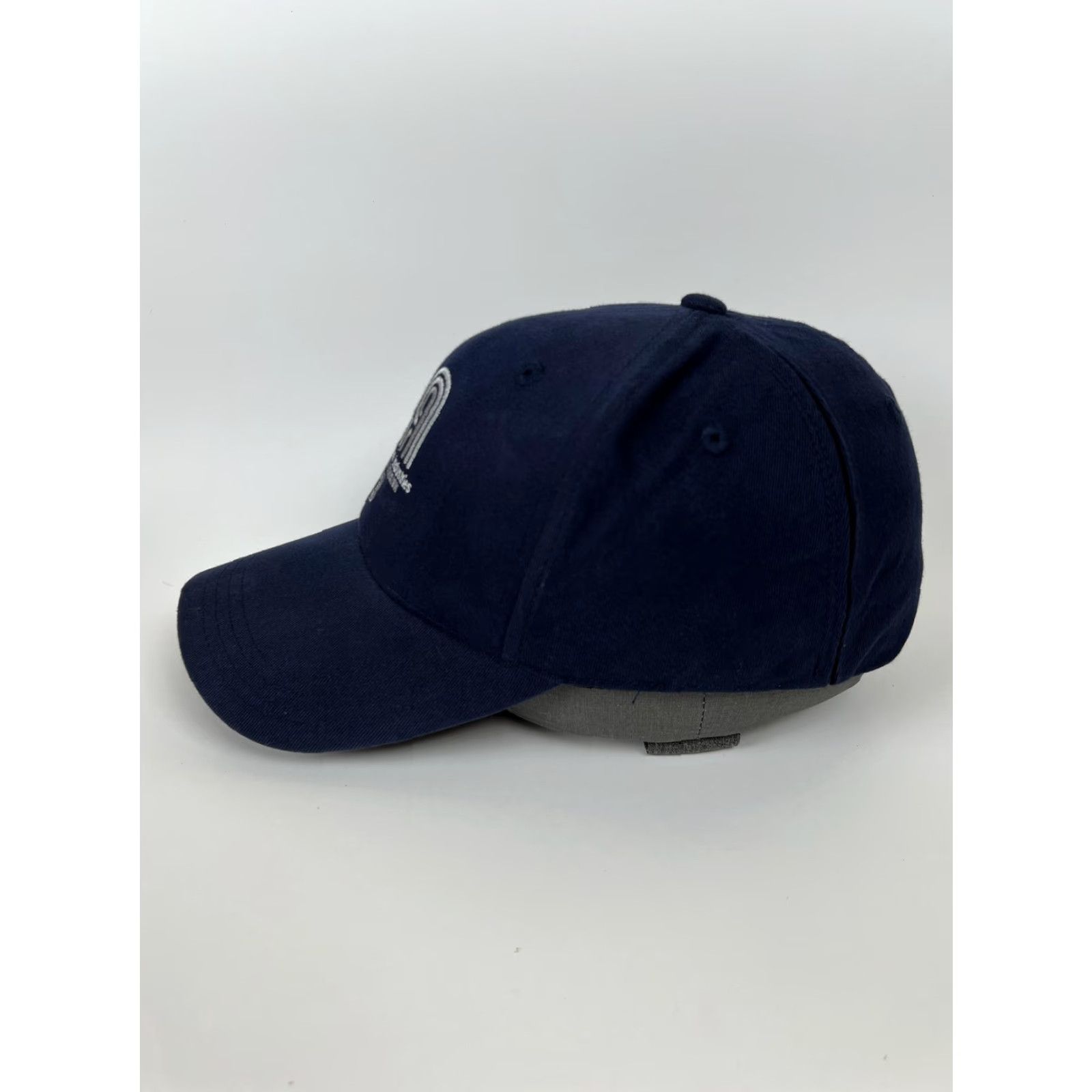Mossimo VINTAGE Mossimo LA Hat Cap Fitted Mens One Size Navy Blue Y2K 03 Size ONE SIZE - 3 Thumbnail
