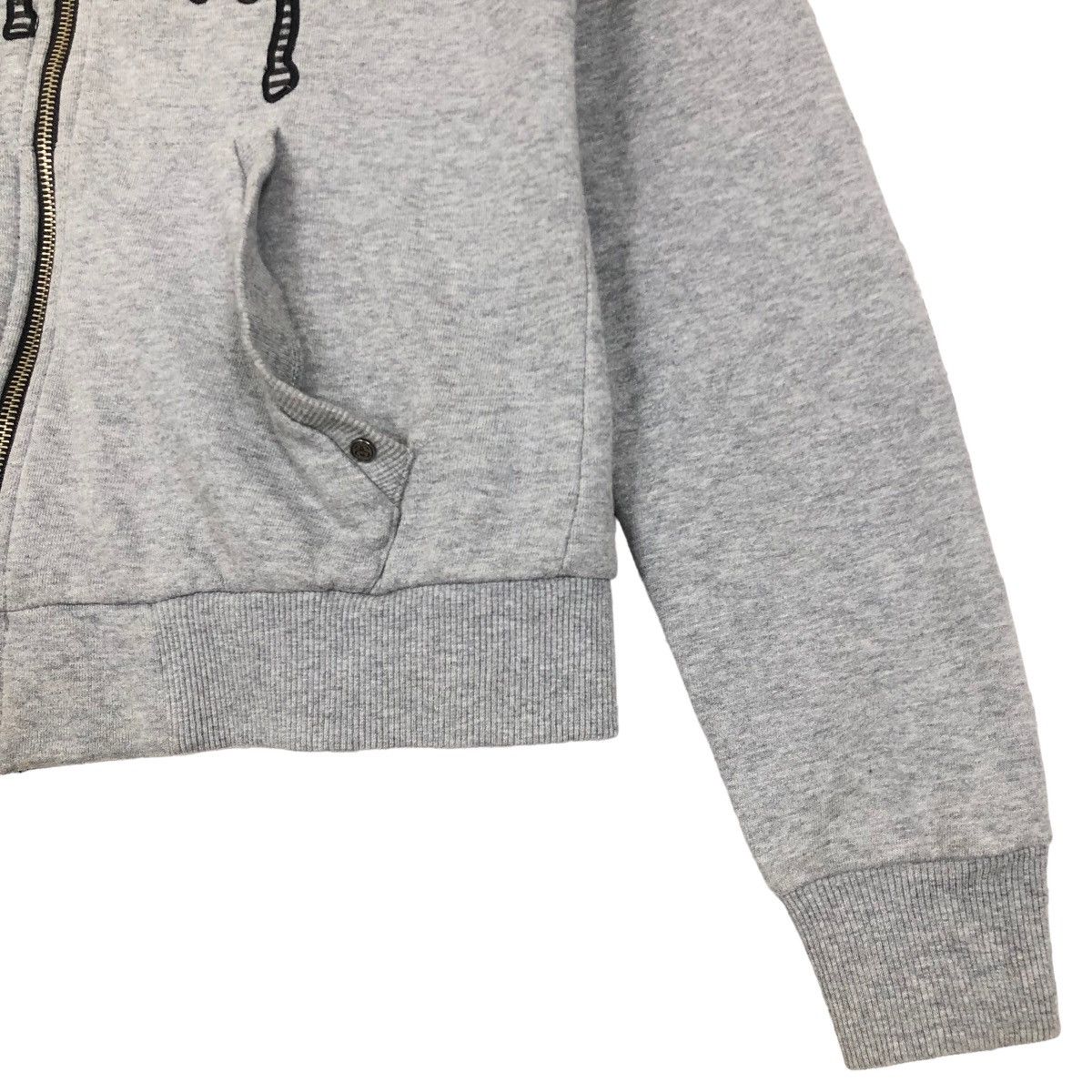 Vintage Stussy Hooded Sweater Zip Up Hoodie Sweatshirt