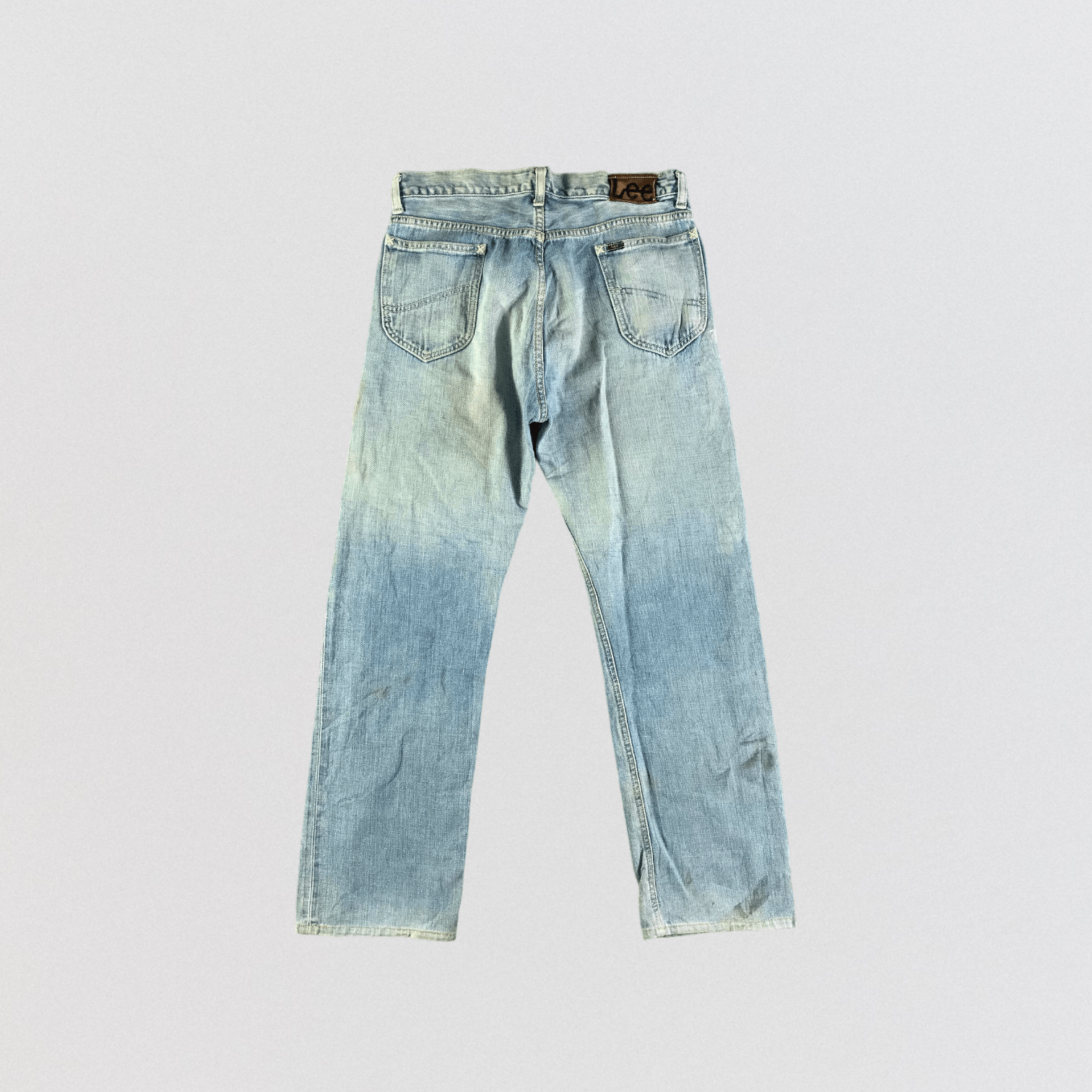 Lee Vintage Blue Wash Lee Riders Selvedge Jeans-JM3637 Size US 33 - 2 Thumbnail