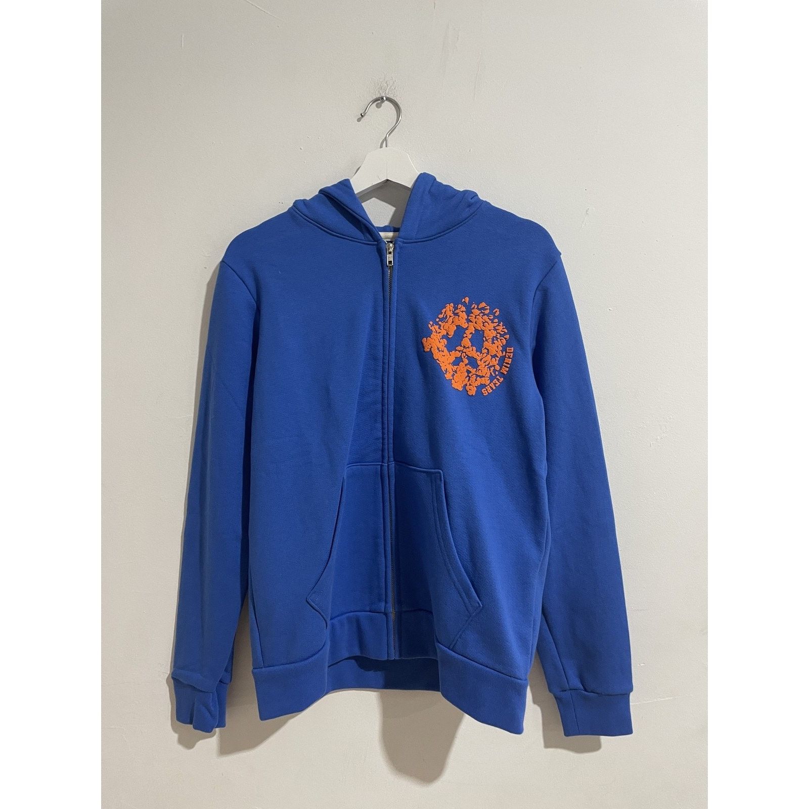 DENIM TEARS DENIM TEAR WREATH ZIP UP BLUE/ORANGE BRAND NEW SIZE SMALL Size US S / EU 44-46 / 1 - 1 Thumbnail