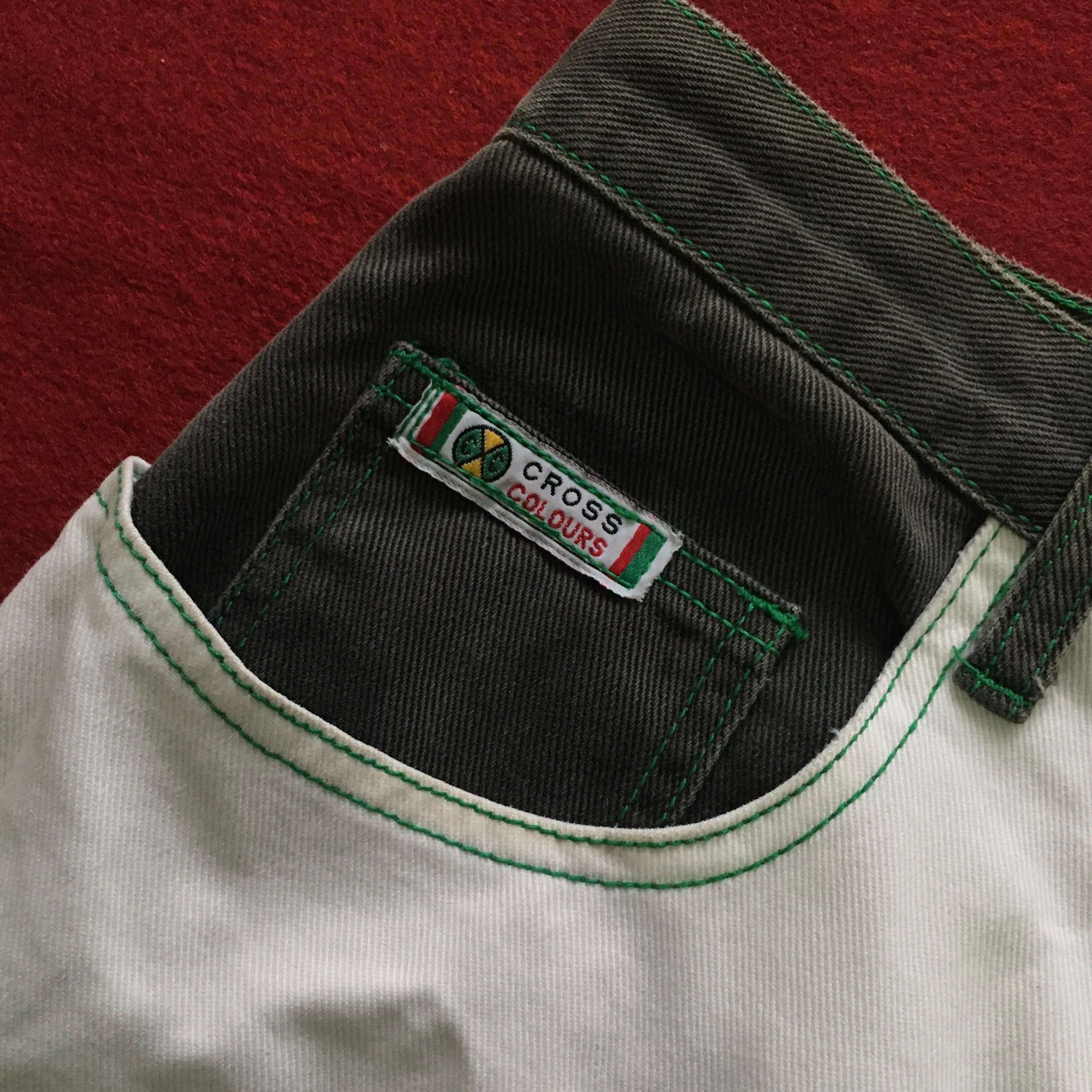 Cross Colours VINTAGE CROSS COLOURS JORTS Size US 30 / EU 46 - 4 Thumbnail