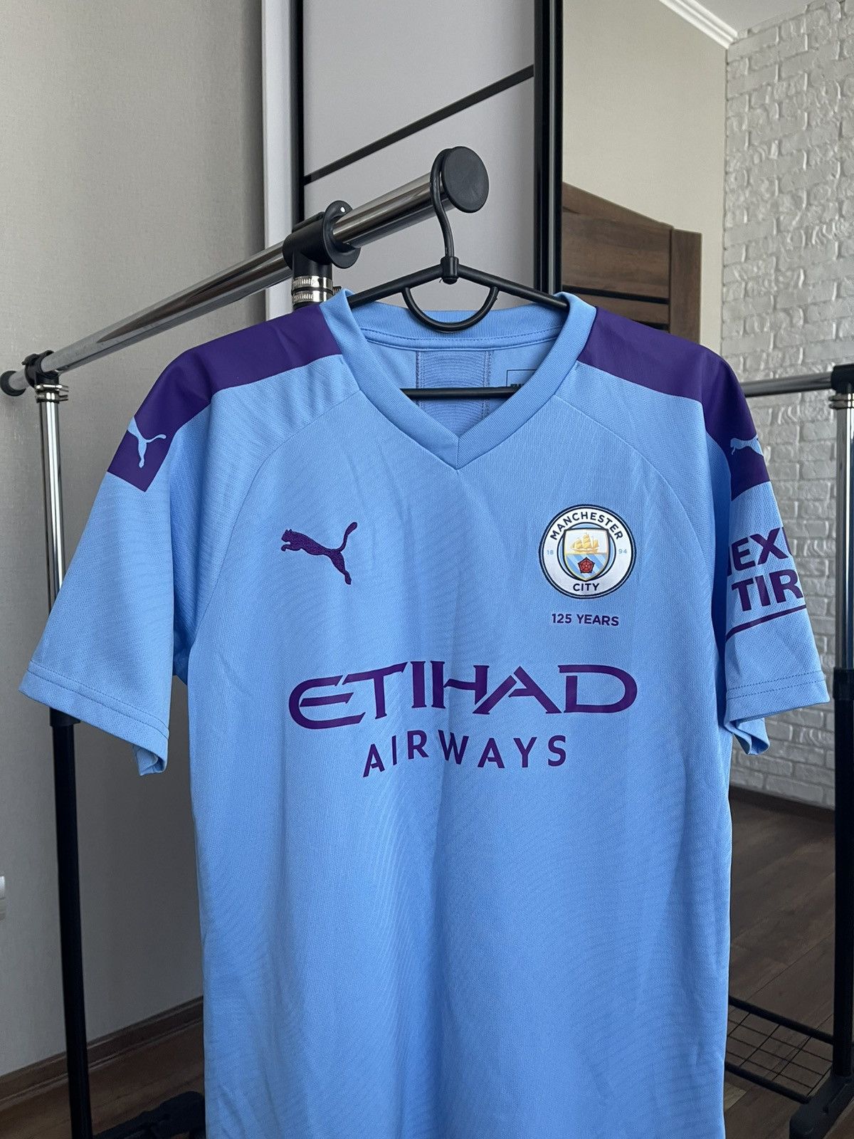 Puma 2019/2020 Puma Manchester City Soccer Jersey T-Shirt Tee Size US S / EU 44-46 / 1 - 4 Thumbnail