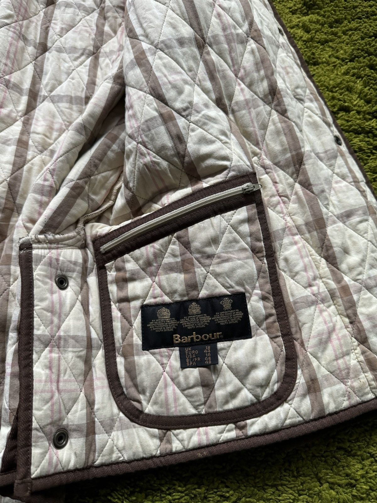 Barbour × Designer × Vintage Barbour burdale quilted jacket Size XL / US 12-14 / IT 48-50 - 7 Thumbnail