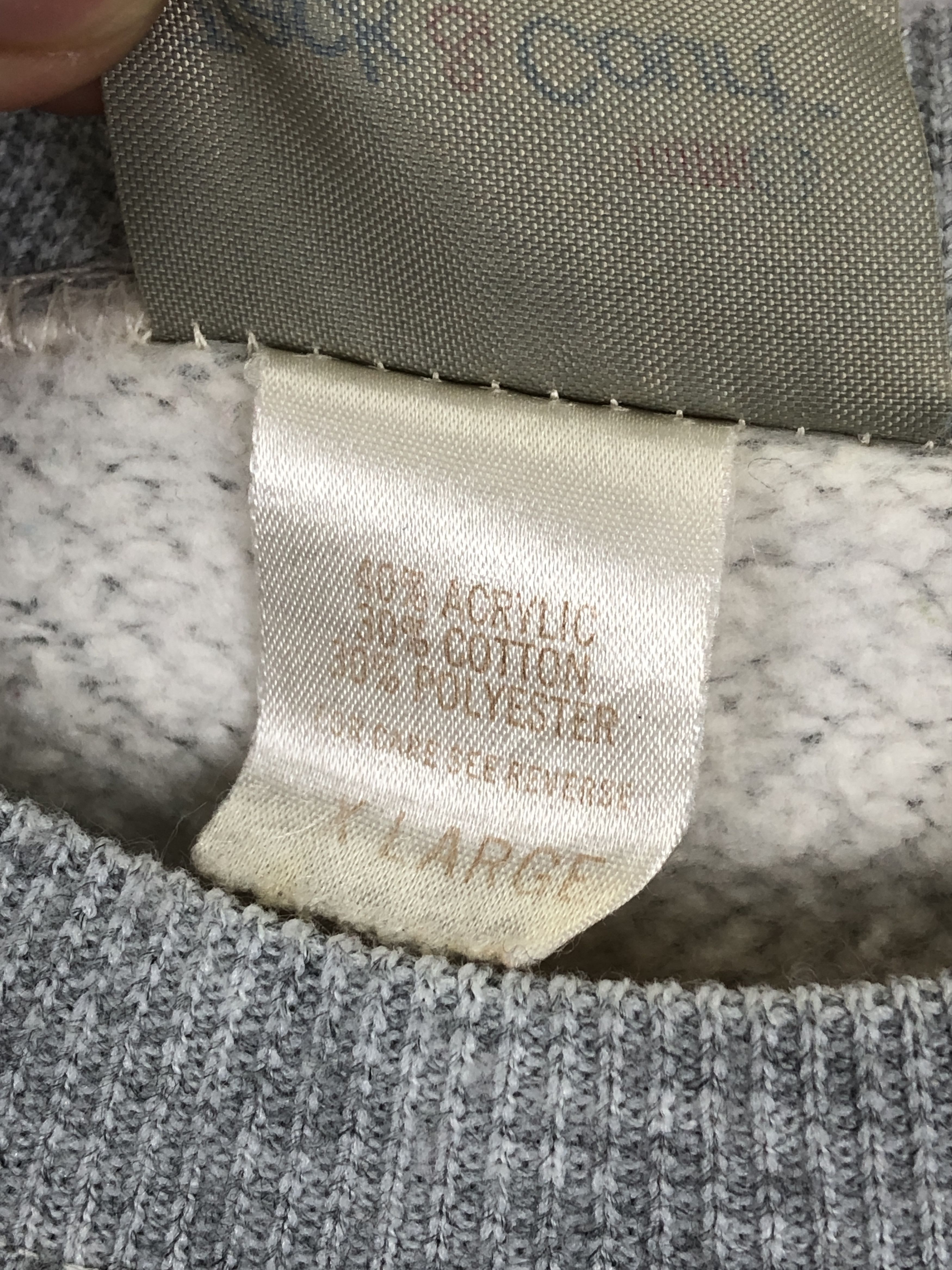 Japanese Brand × Vintage Vintage 70s Plain Pullover Crewneck Sweatshirt Size US XL / EU 56 / 4 - 7 Thumbnail