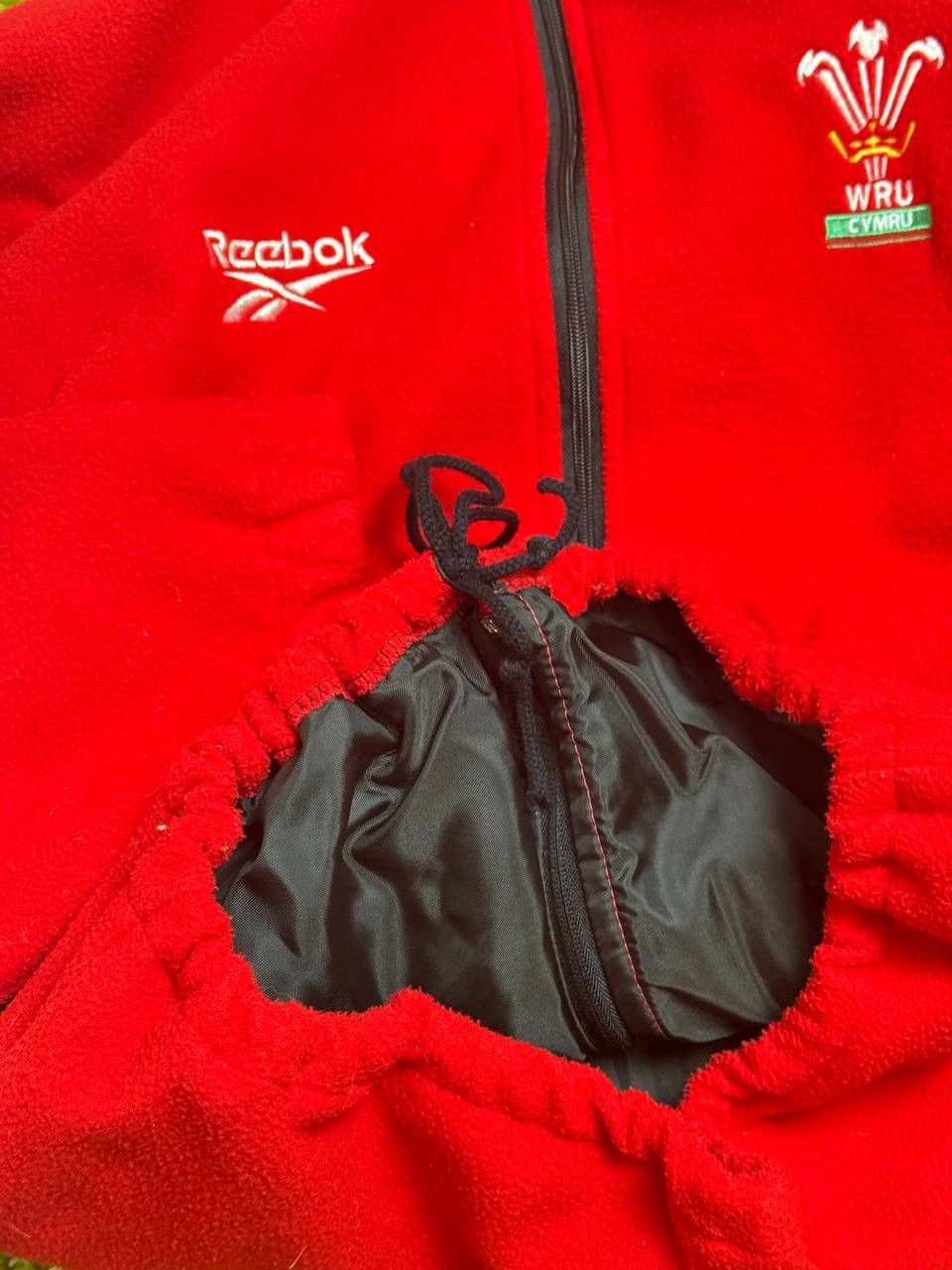 Vintage Wales WRU Cymru Union Home Zip Reebok Size US M / EU 48-50 / 2 - 7 Thumbnail