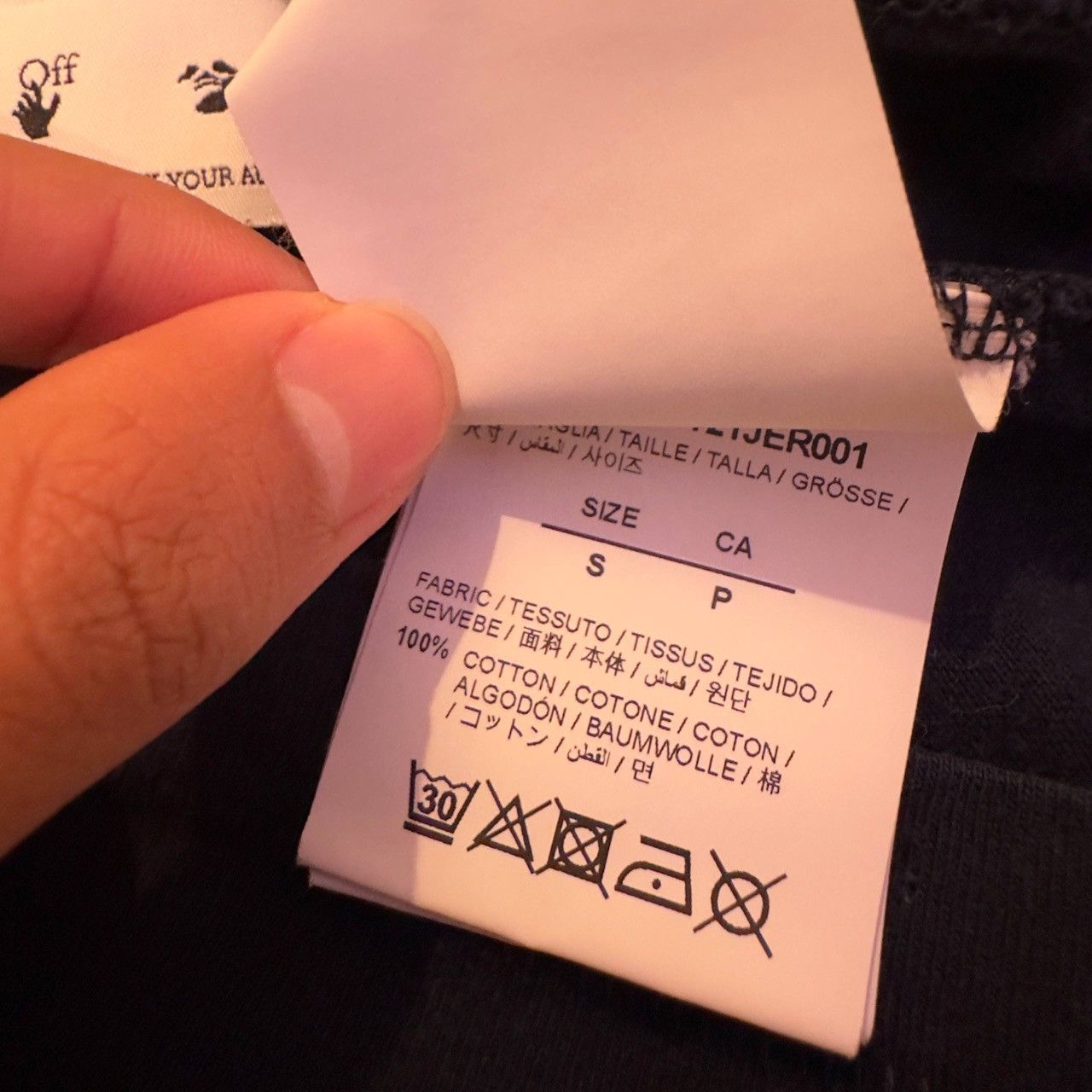 Off-White Off-White Staff Tee (Men's Small) Size US S / EU 44-46 / 1 - 7 Thumbnail