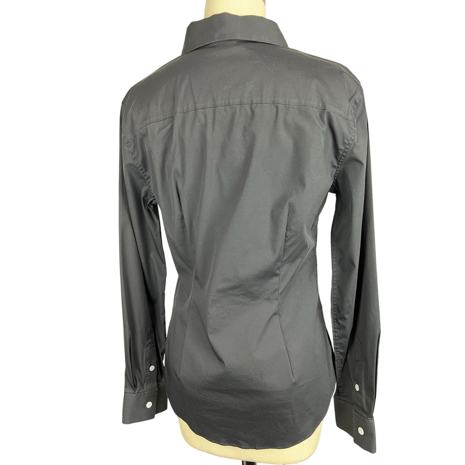 Theory Theory Black Button up blouse sz S Size S / US 4 / IT 40 - 4 Thumbnail