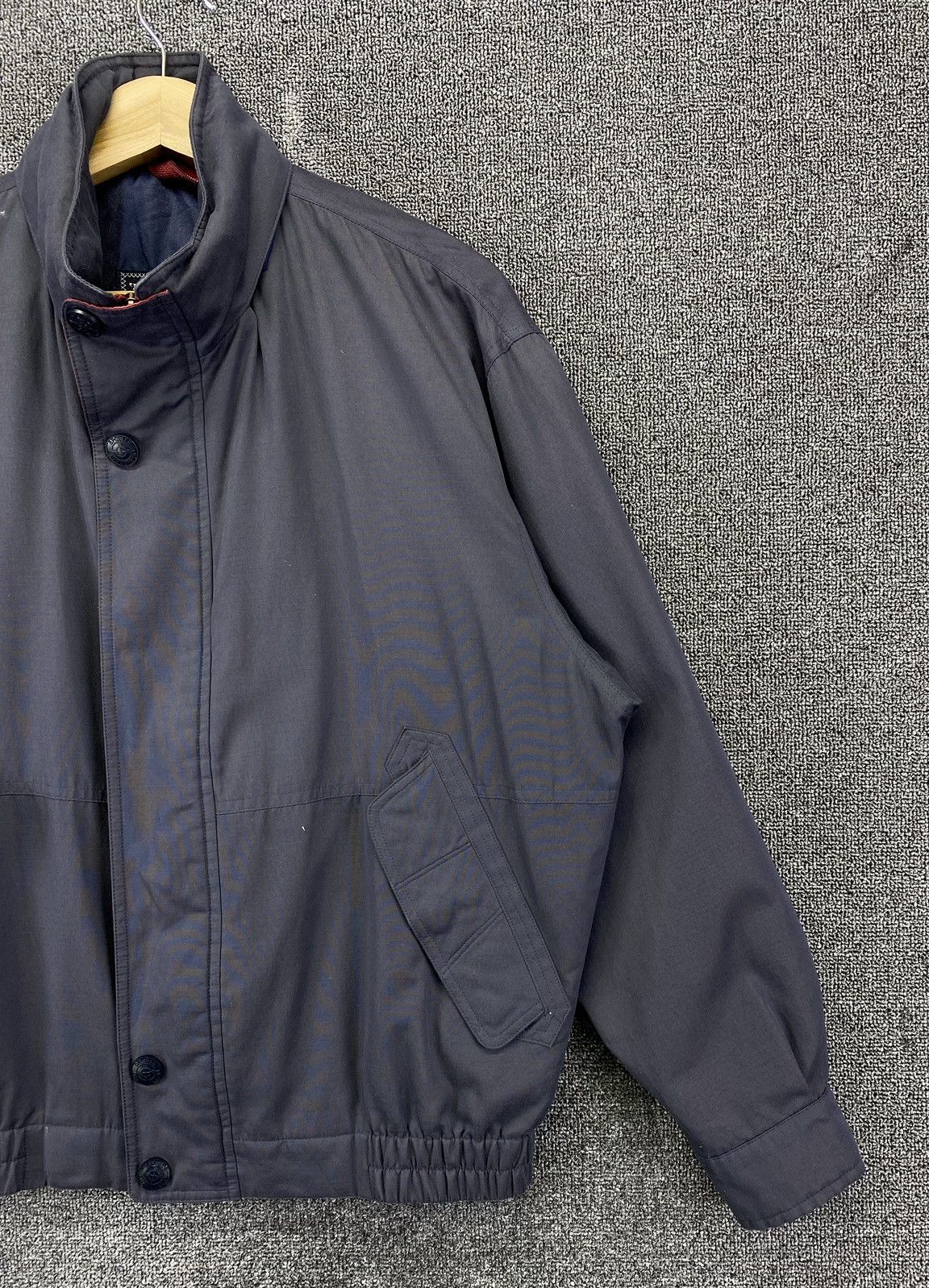 Burberry Vintage Burberry Sports Hidden Hooded Zip Up Jacket Size US M / EU 48-50 / 2 - 4 Thumbnail