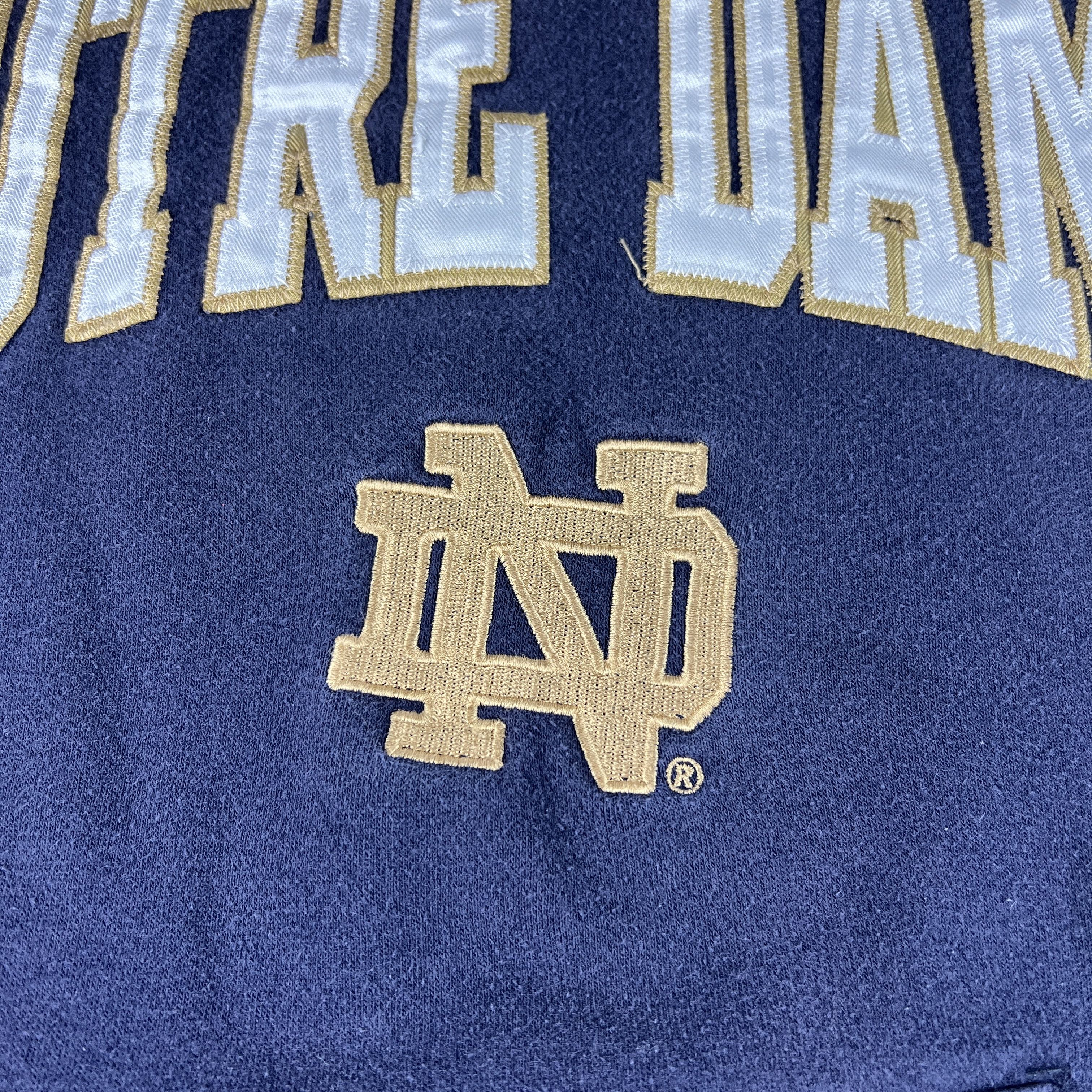 NCAA × Vintage Y2K Notre Dame Fighting Irish Sweatshirt Faded Logo Hoodie Size US S / EU 44-46 / 1 - 6 Thumbnail