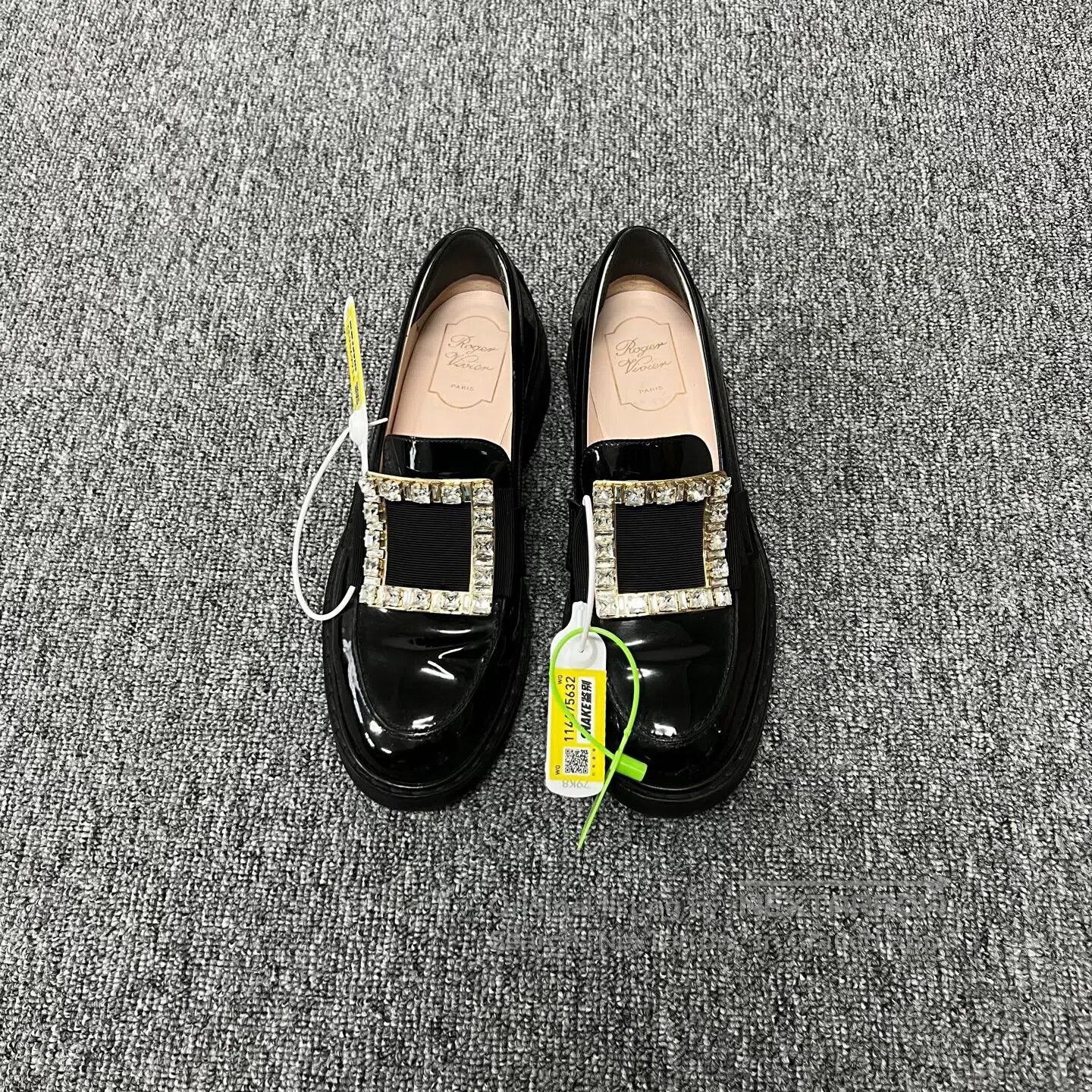 Roger Vivier Roger Vivier SIilver button Le Fu Shoes| Size US 9 / IT 39 - 1 Thumbnail