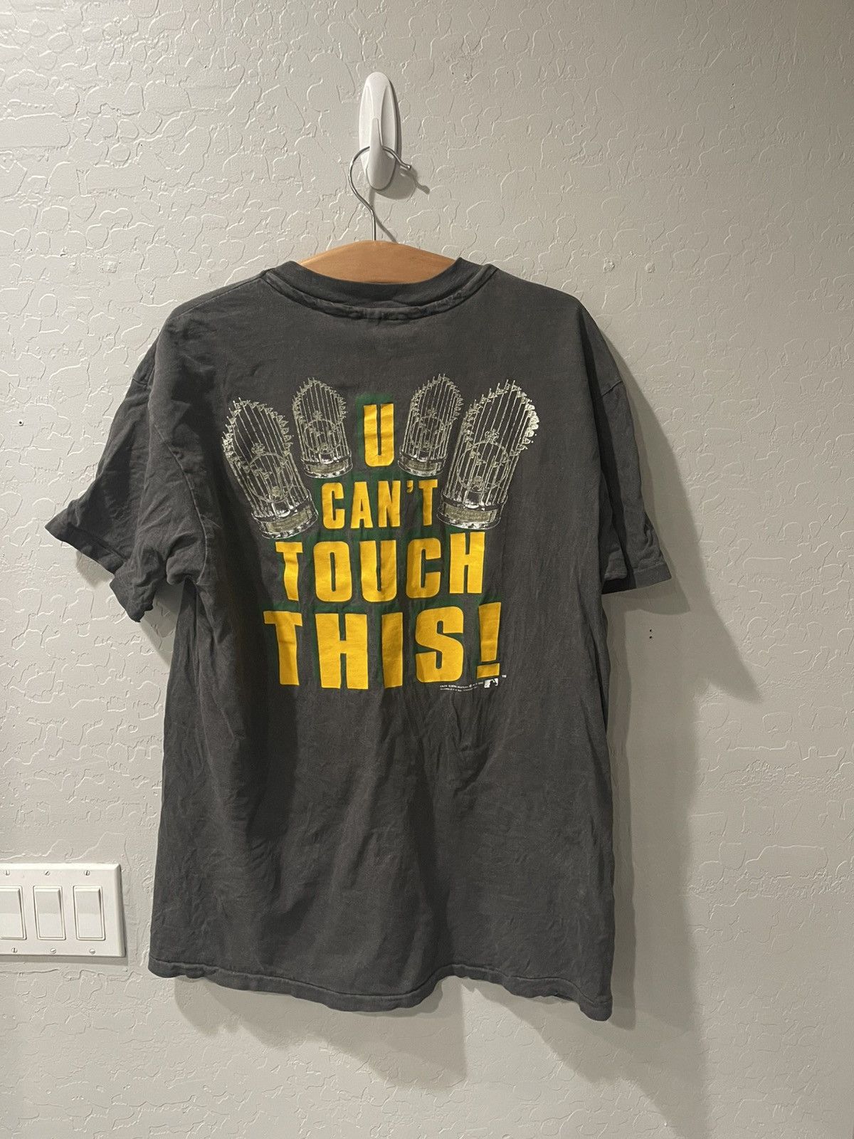 Hanes Vintage Oakland Athletics “Hammer Time” World Series Shirt Size US L / EU 52-54 / 3 - 5 Thumbnail