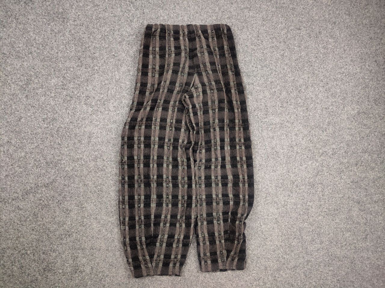 Other Grizas Design Dark Wood Pattern Blend Baggy Pants Size 32" / US 10 / IT 46 - 8 Thumbnail