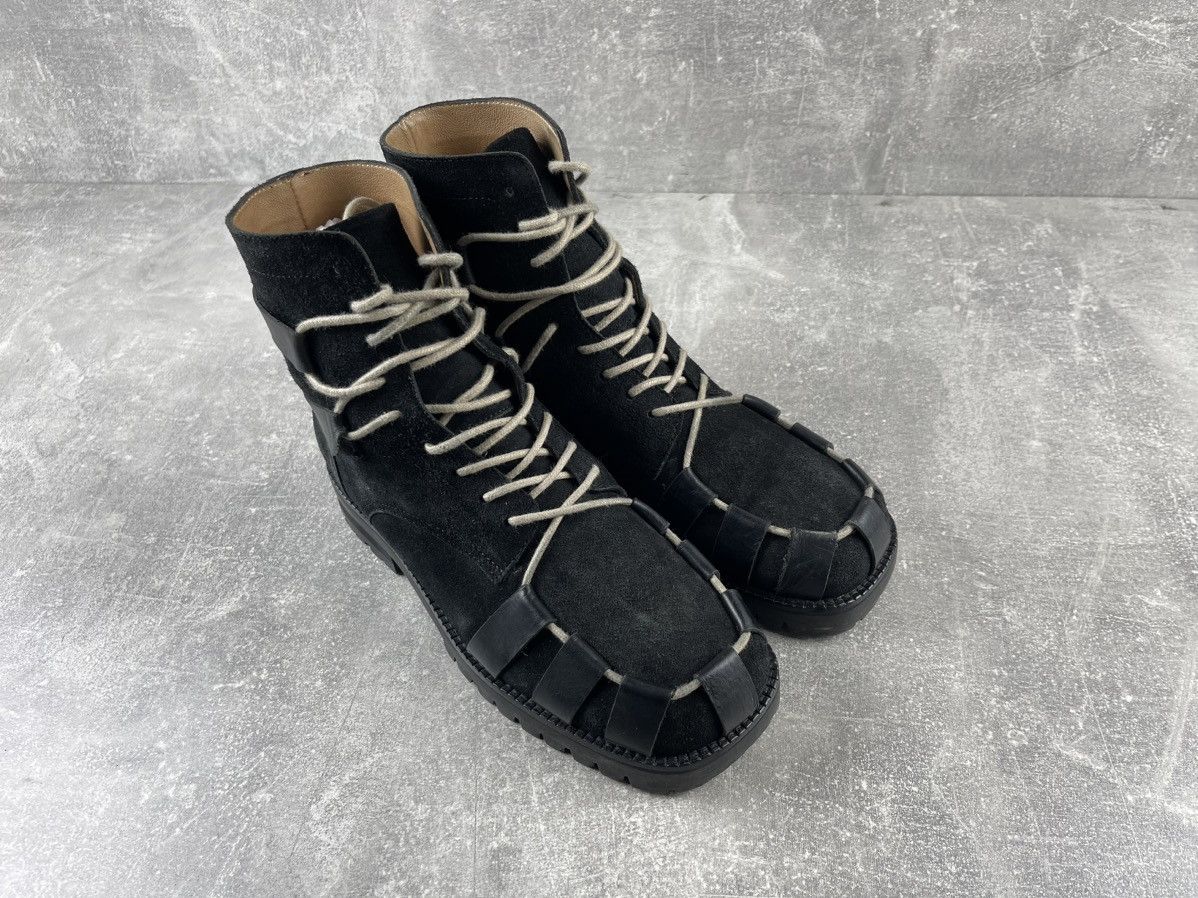 Other Eureka Filipe Sousa Avant Garde Suede Leather Strap Boots Size US 9 / IT 39 - 4 Thumbnail