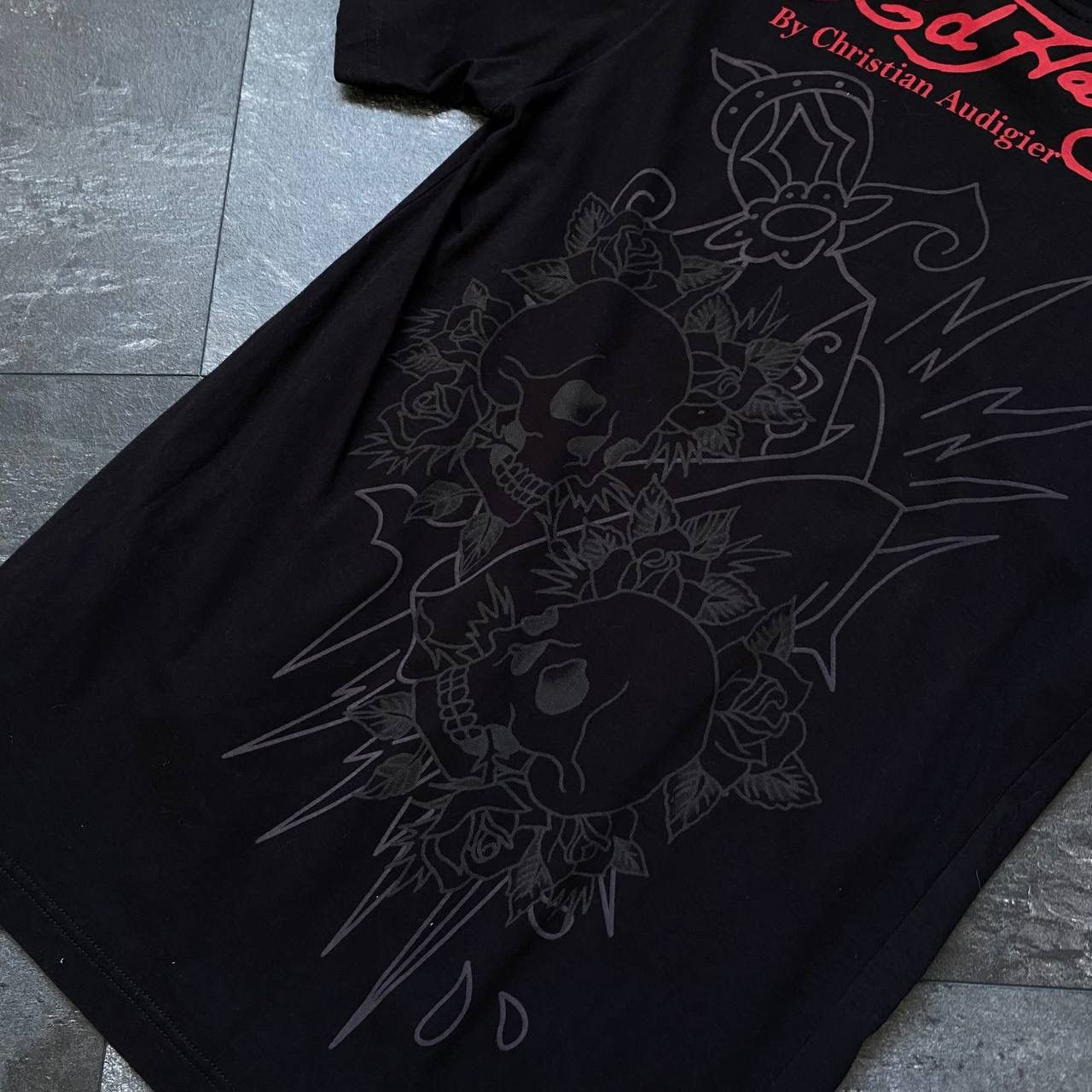Christian Audigier × Ed Hardy Vintage big logo Ed hardy skulls tee shirts Size US M / EU 48-50 / 2 - 9 Thumbnail