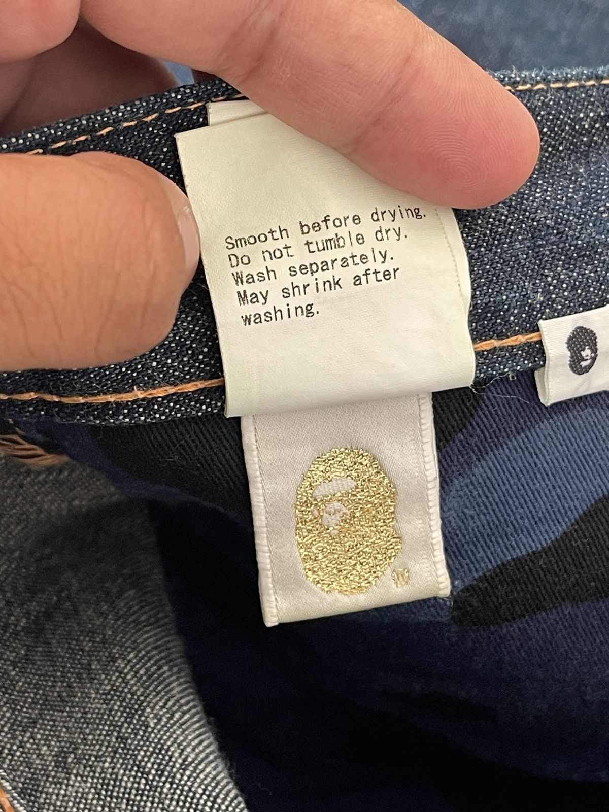 Bape Bape Ape Shall Never Kill Ape Pants Size US 32 / EU 48 - 12 Thumbnail