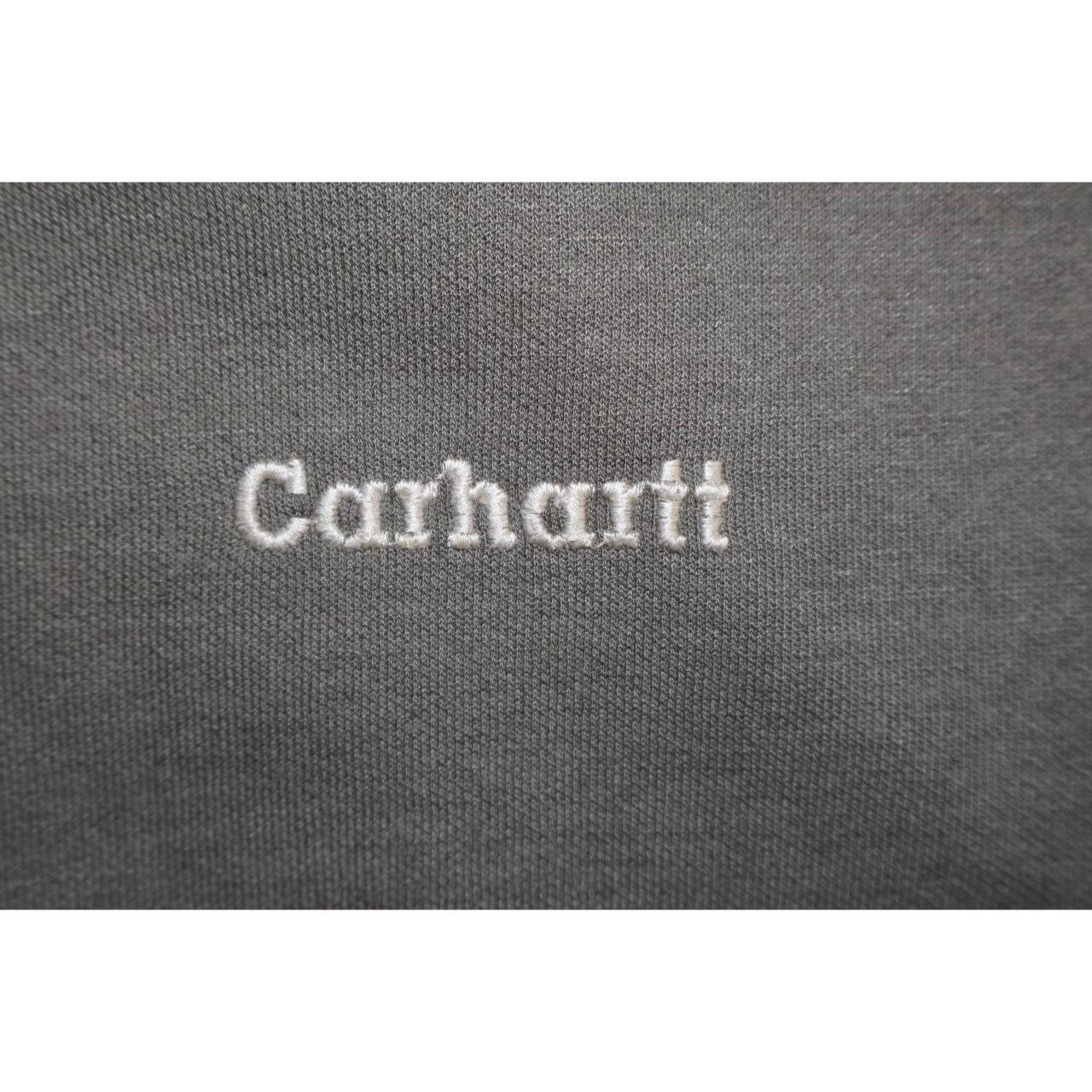 Carhartt Vintage 90s Carhartt Zip Up Hoodie K122 MOS Moss Size 2XL Size US XXL / EU 58 / 5 - 5 Thumbnail