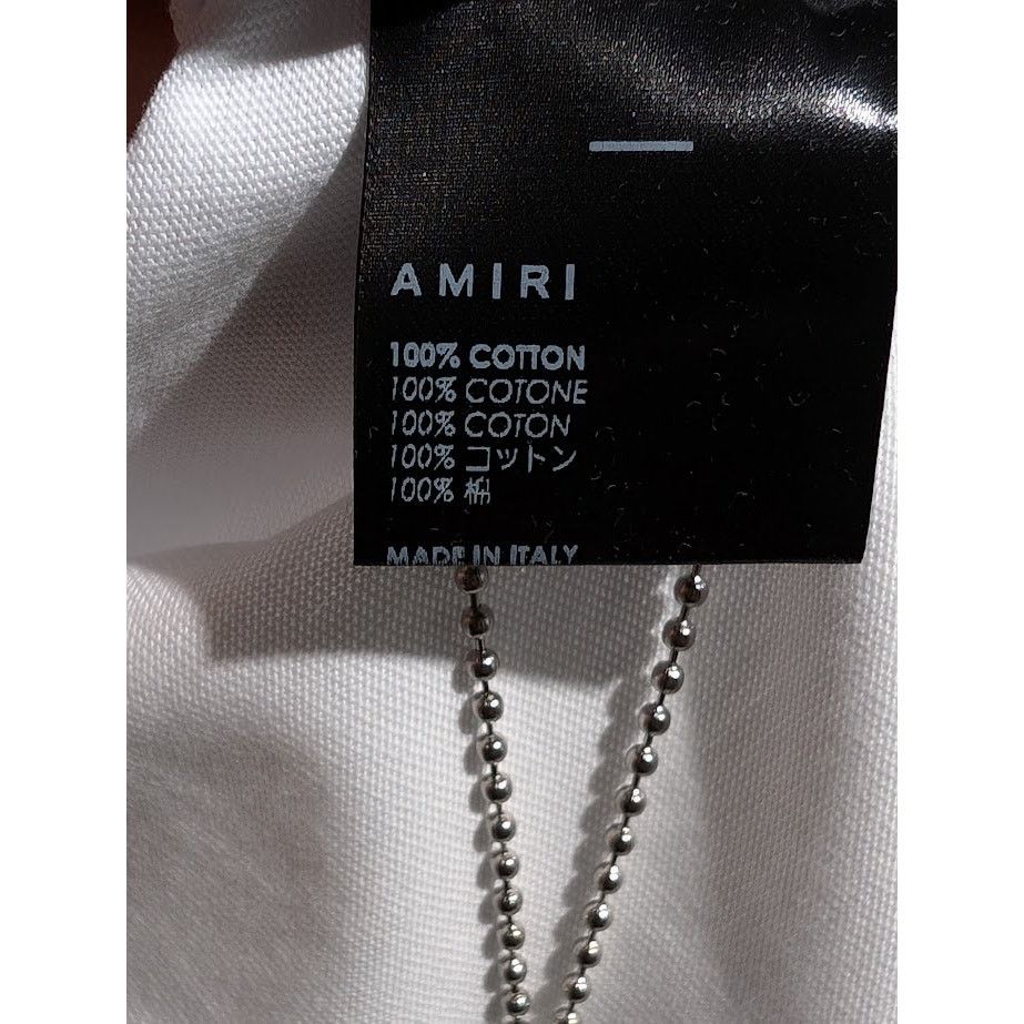 Amiri o1rshd1 Ouija Board Long Sleeve T-Shirt in White Size US XXL / EU 58 / 5 - 21 Thumbnail