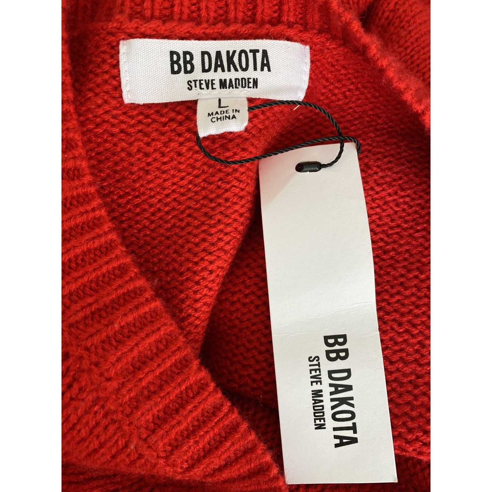 BB Dakota Bb Dakota by Steve Madden Seen Cable Dress Size L A003053 Size L / US 10 / IT 46 - 6 Thumbnail