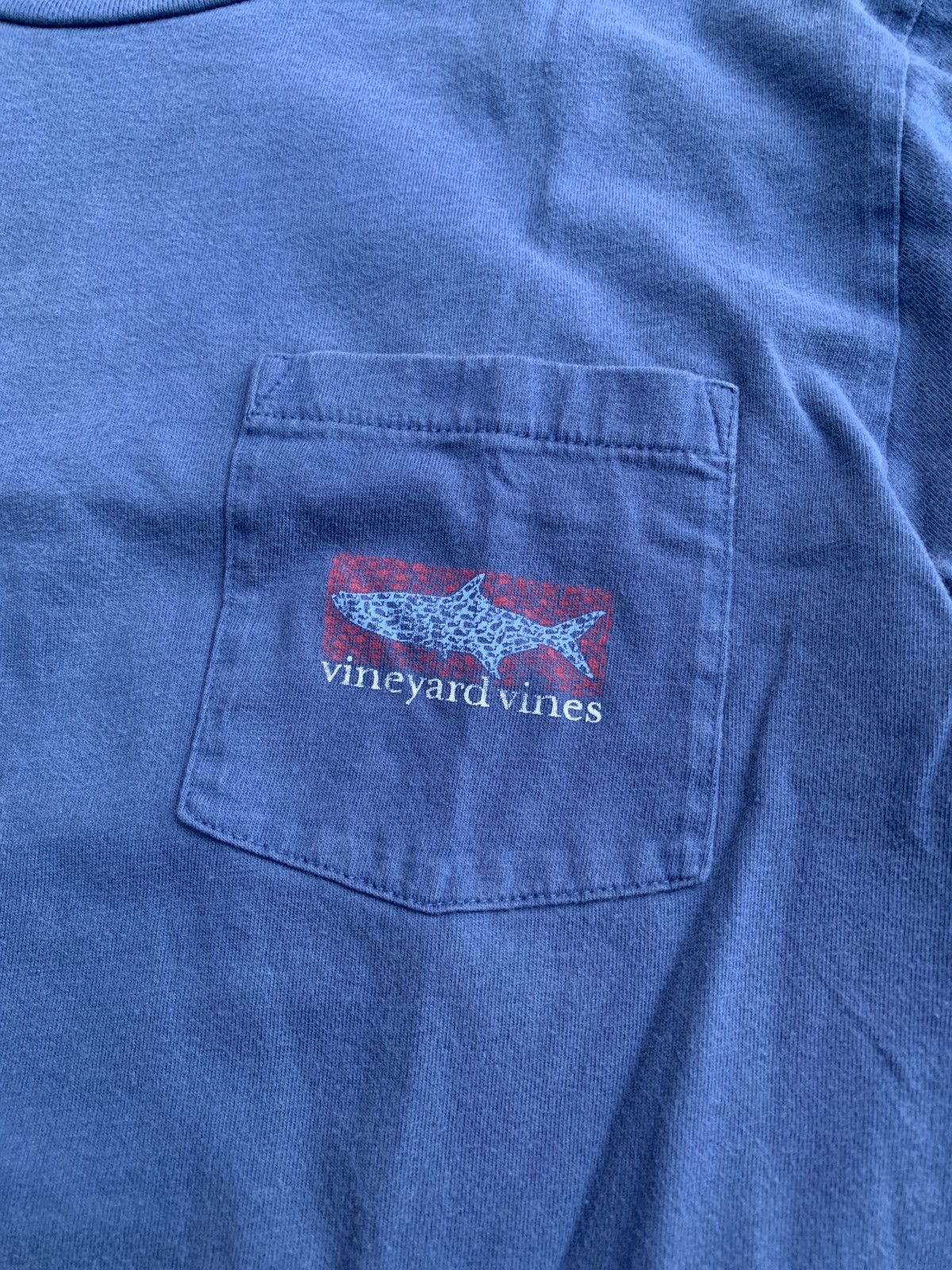Vineyard Vines Vineyard Vines Fish Logo Pocket T-Shirt Size XL / US 12-14 / IT 48-50 - 4 Thumbnail