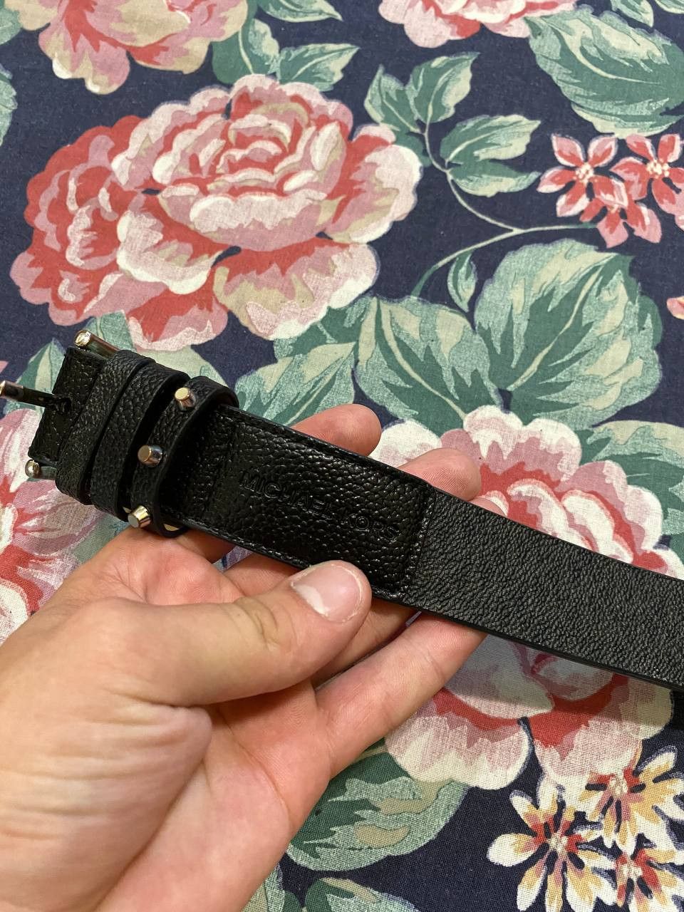 Michael Kors Belt Vintage Michael Kors black logo Streetwear Y2K Size ONE SIZE - 7 Thumbnail