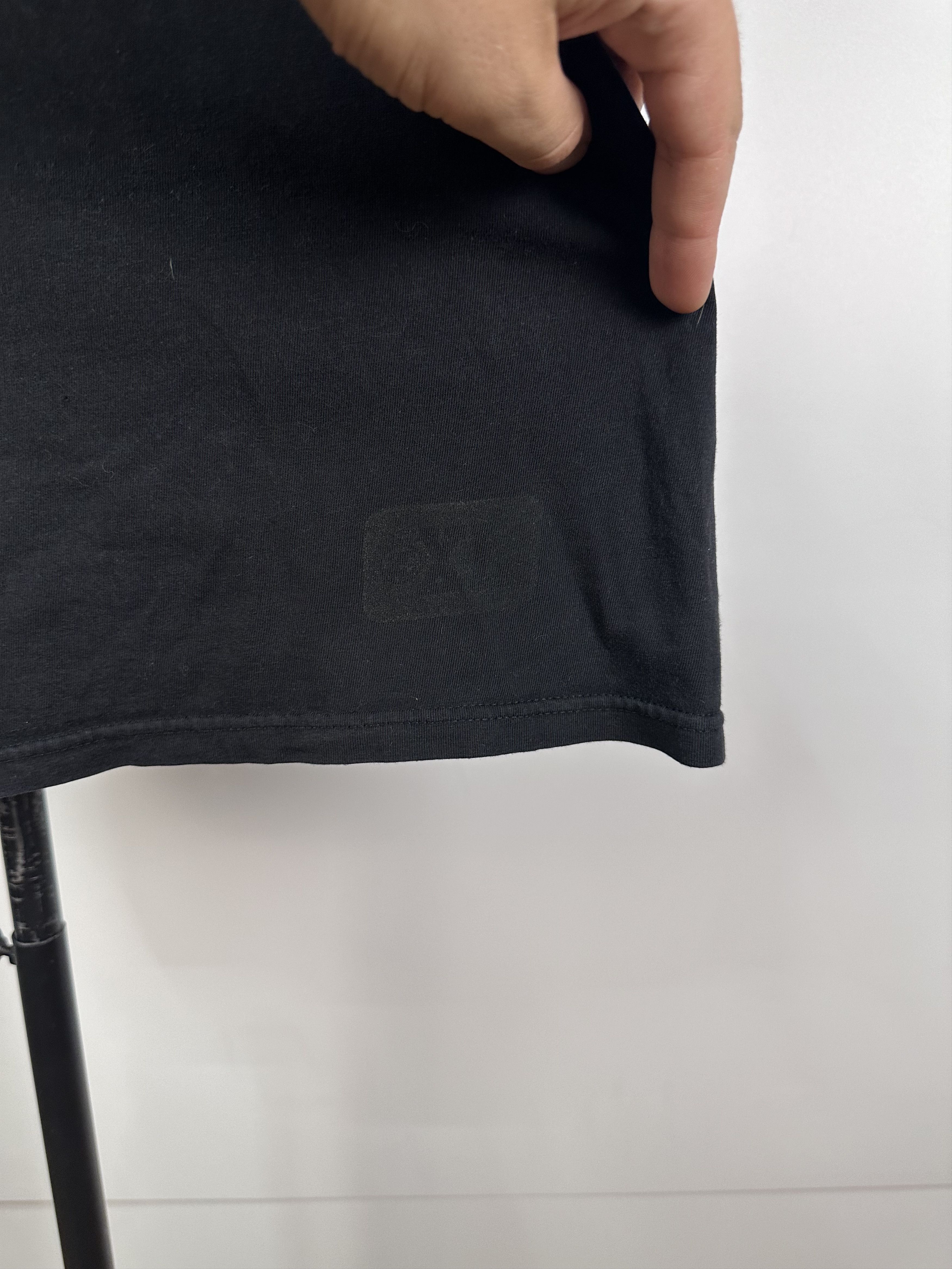 Stussy × Vintage STUSSY REFLECTIVE T SHIRT 80 BLACK SIZE XL MENS Size US XL / EU 56 / 4 - 3 Thumbnail