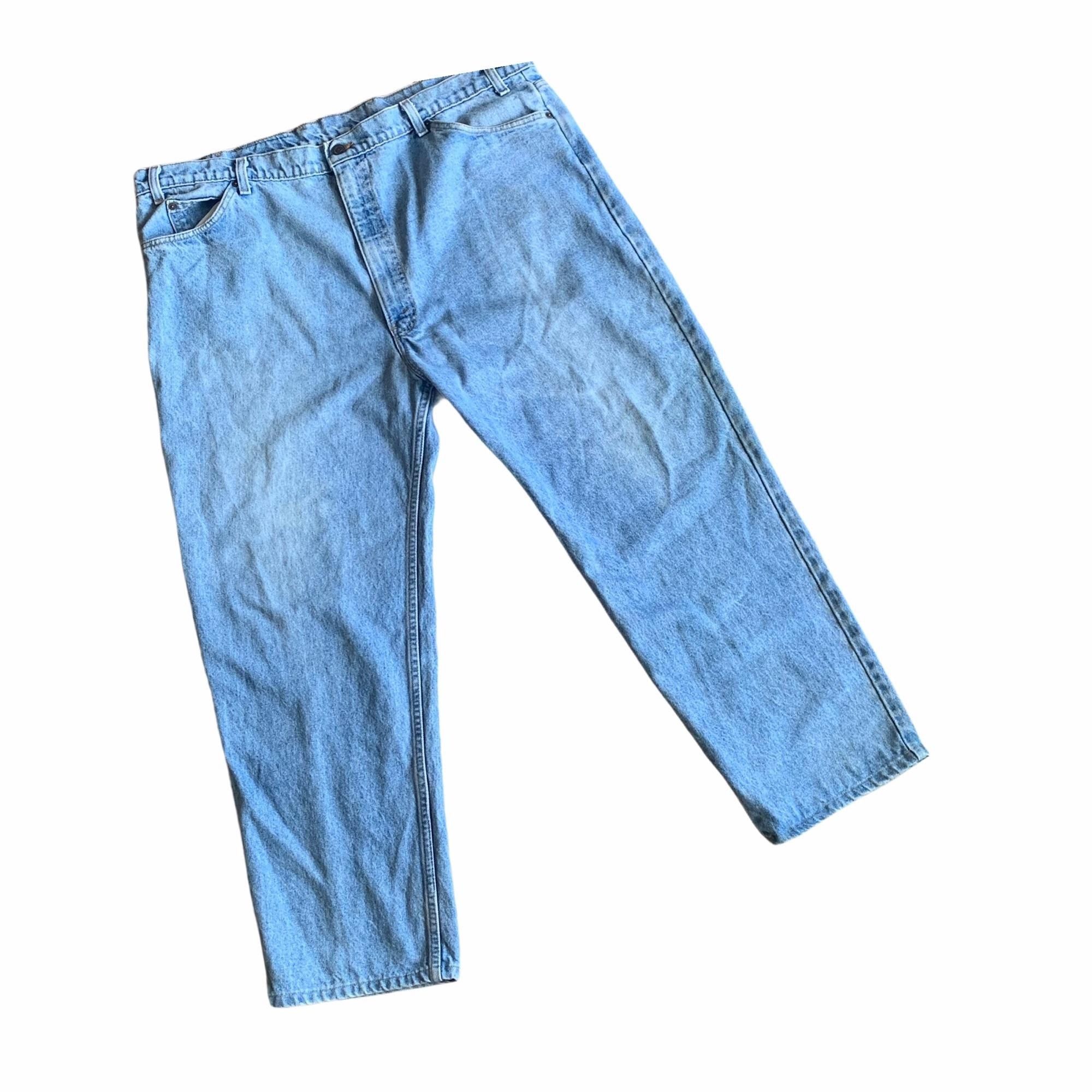 Levi's Vintage Levi's 540 Leather Tab USA Light Wash Denim Jeans Size US 44 / EU 60 - 9 Thumbnail