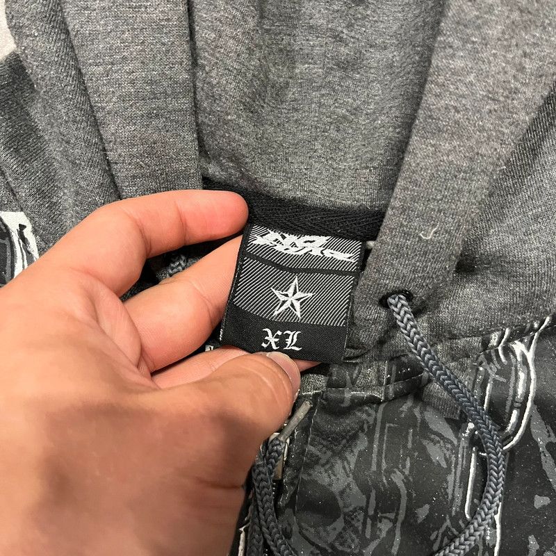 No Fear Vintage No Fear Zip Up Hoodie Skull Affliction Y2K Style Size US XL / EU 56 / 4 - 7 Thumbnail