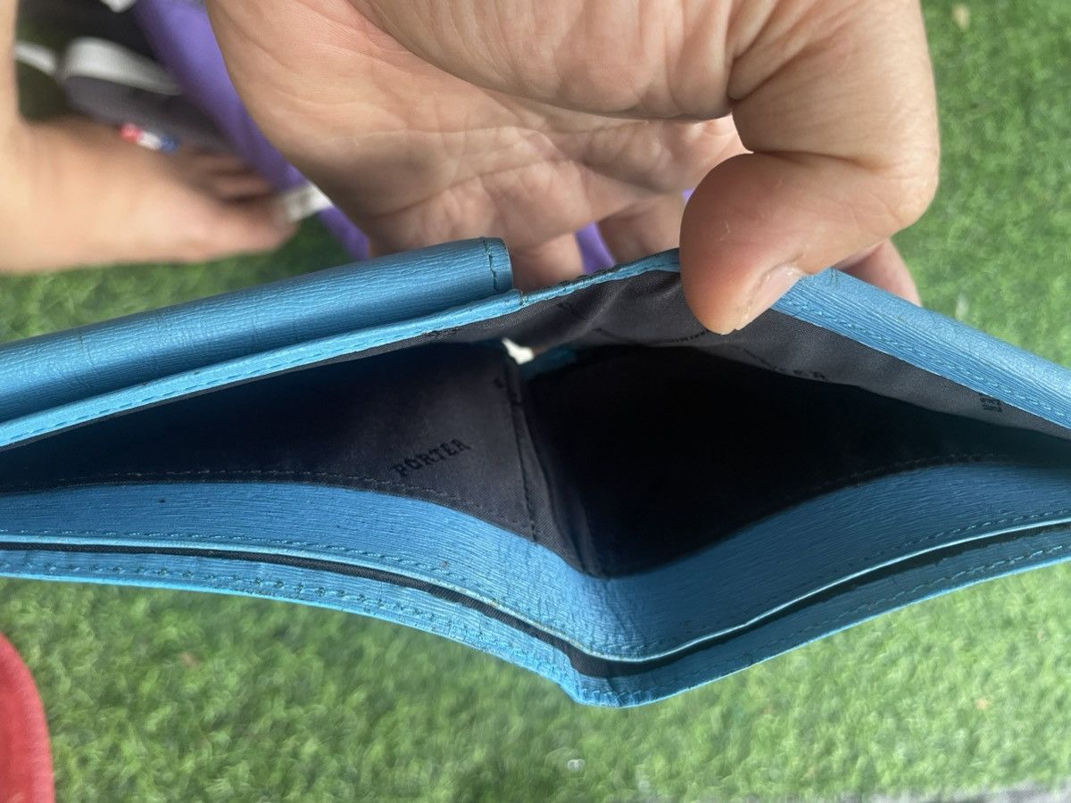 Porter Authentic Porter Yoshida & Co. Leather Wallet – Blue Size ONE SIZE - 7 Thumbnail