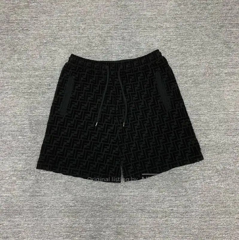 Fendi Fendi Black Cotton Women's Shorts . Size 41" - 2 Thumbnail