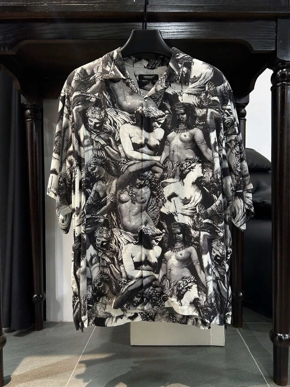 Raf Simons UNDERCOVER Collar Side Zip Shirt Size US L / EU 52-54 / 3 - 1 Thumbnail