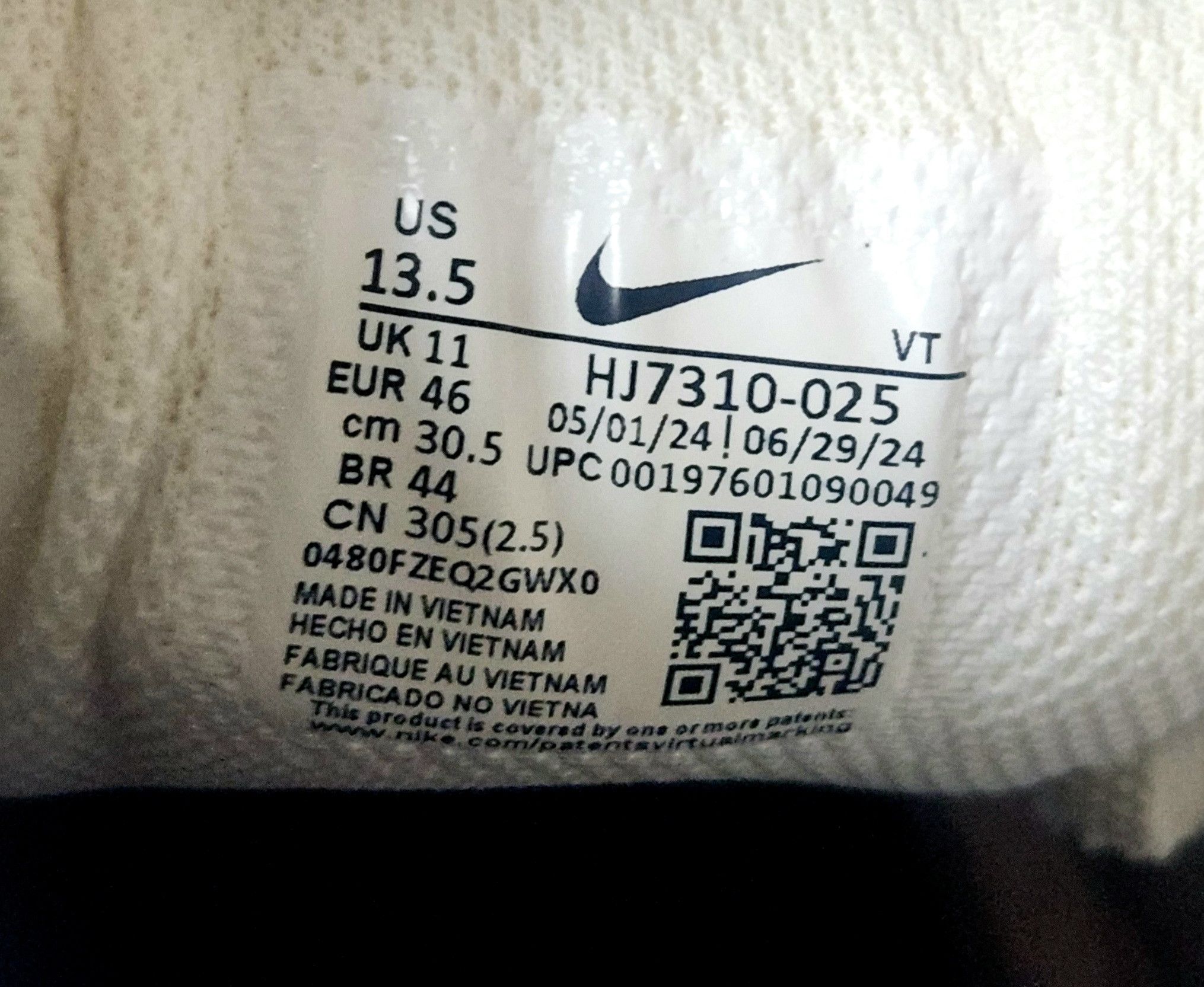 Nike Nike Air Pegasus 2K5 SZ 13.5 Womens SZ 12 Men's Size US 12 / EU 45 - 14 Thumbnail