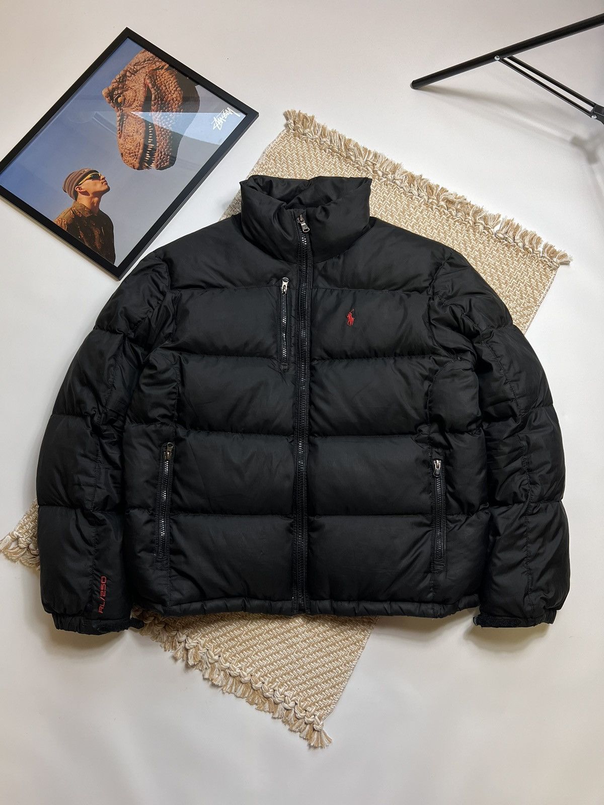 Vintage 90s Polo Ralph Lauren Puffer Down Jacket